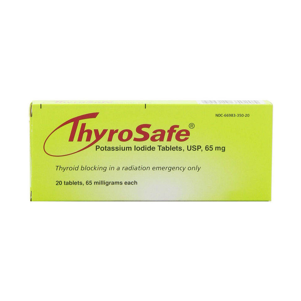 Mira Safety Thyrosafe | Potassium Iodide Tablets | 65 MG