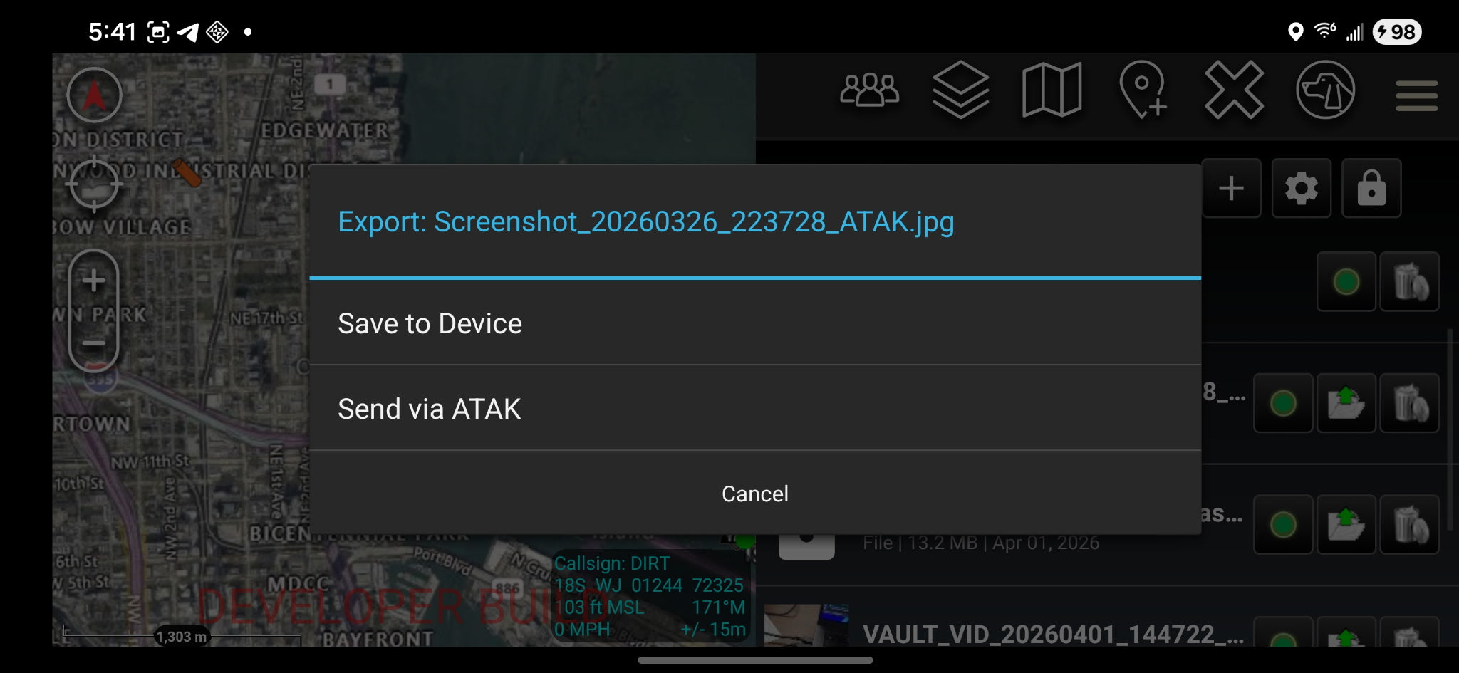 District47 TAKVault - Secure ATAK File Management Plugin