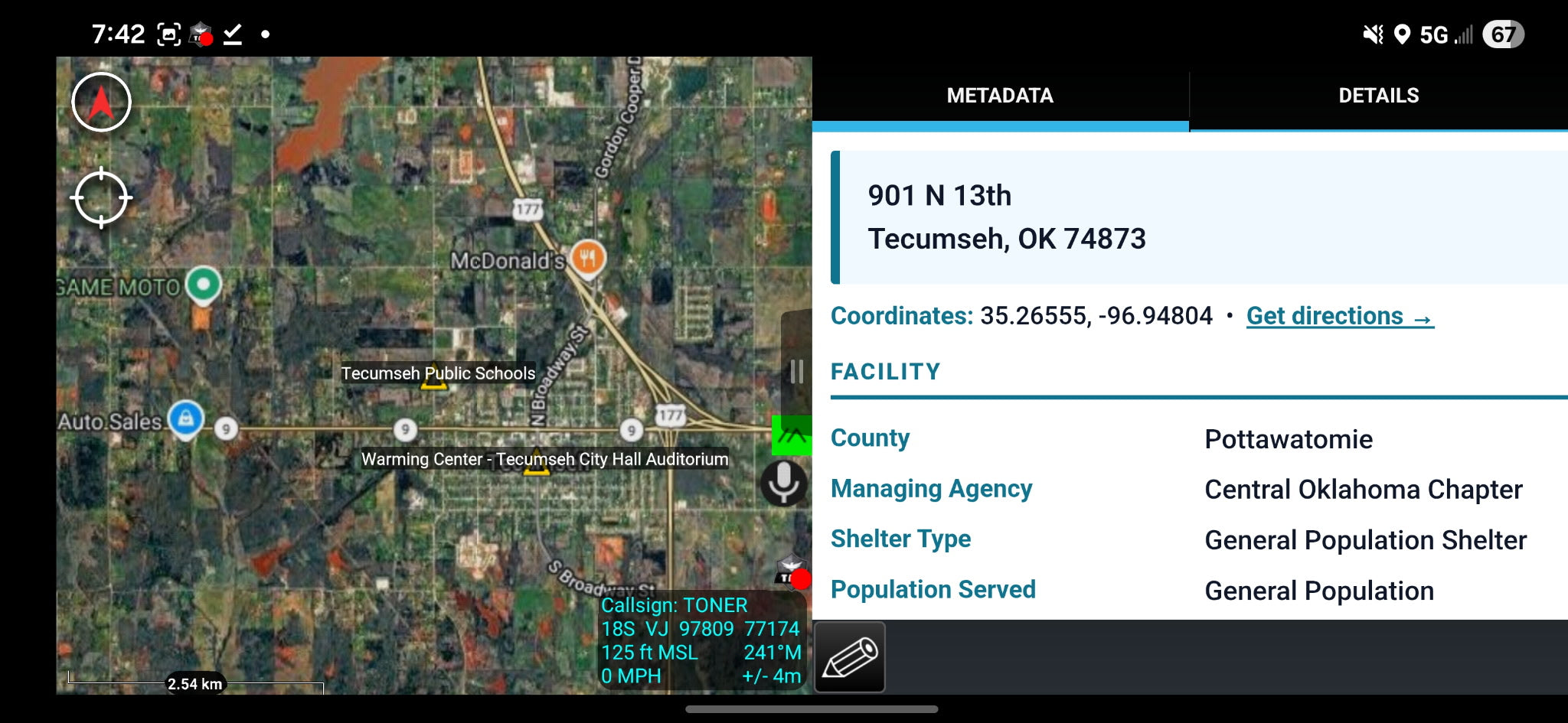 District47 TAK Overlay - FEMA Emergency Shelters Data Package
