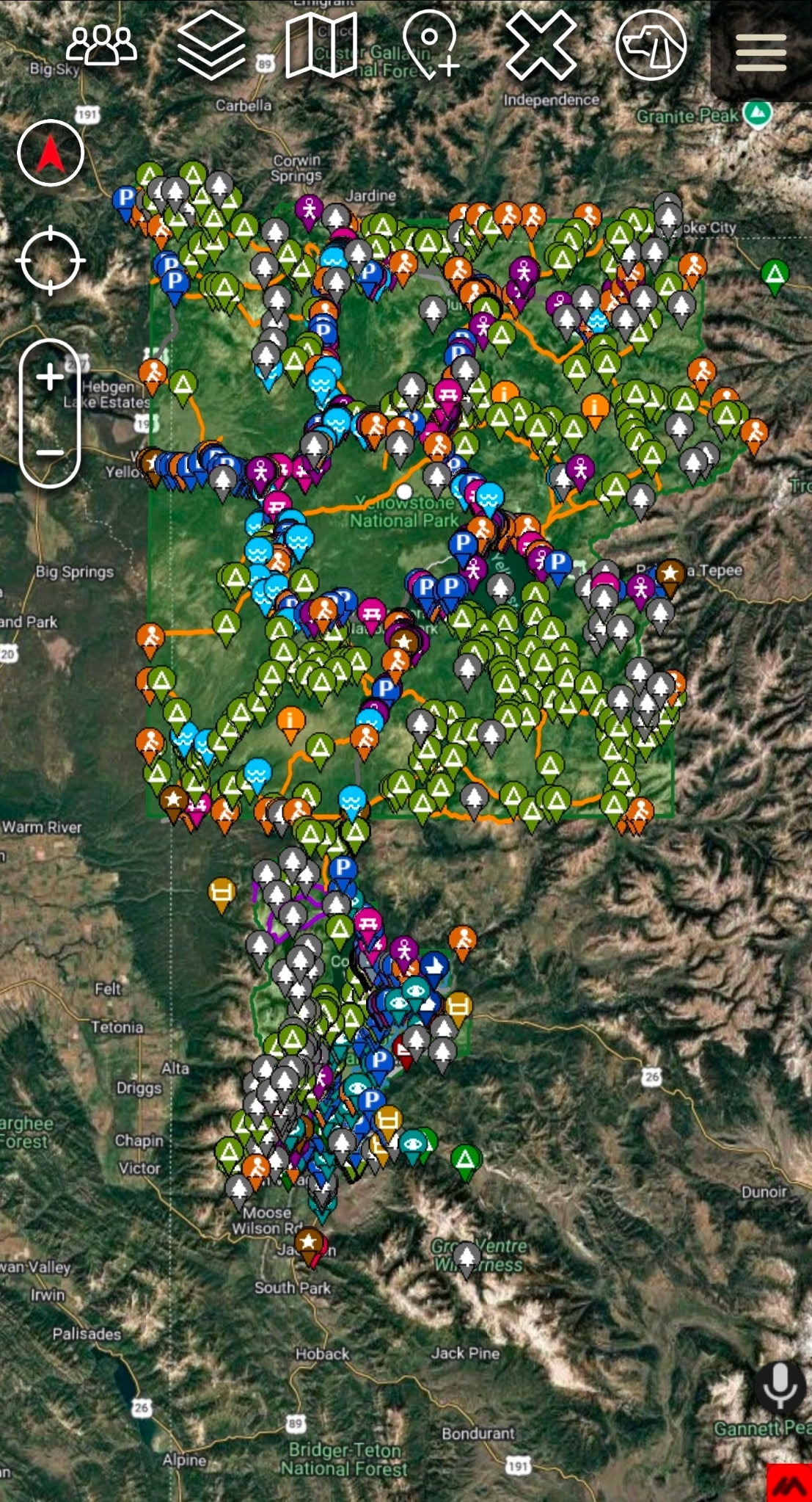 District47 TAK Overlay - National Parks Map Data Package