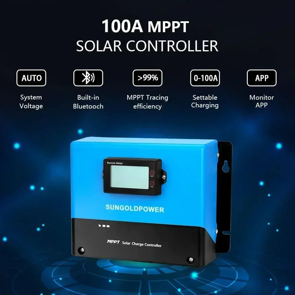 Off Grid Solar Kit 6000W 48VDC 120V/240V 10.24KWH Lithium Battery 6 X 370 Watt Solar Panels SGK-PRO64