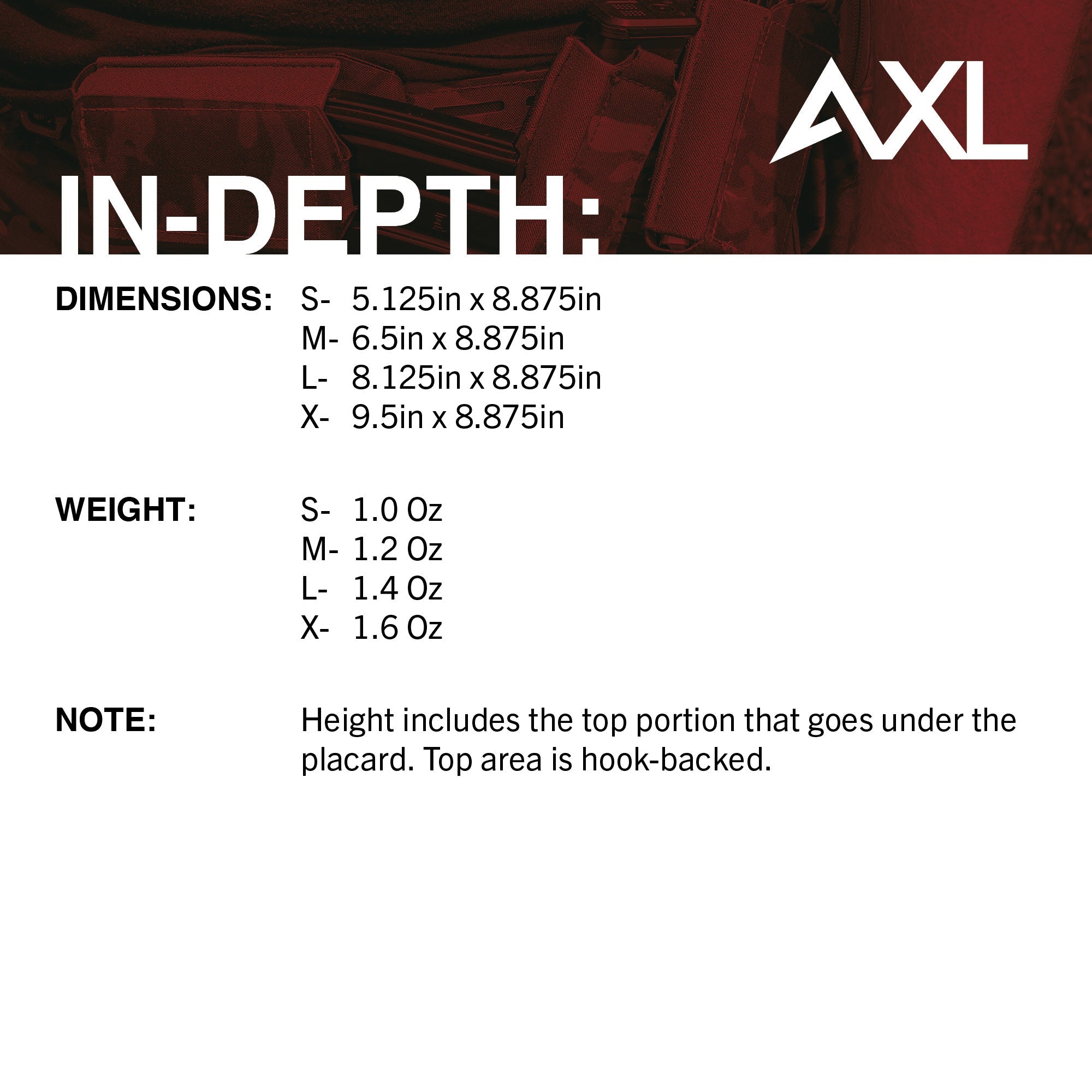 AXL Advanced Fixed Sub-Load Adapter Panel (SLAP)