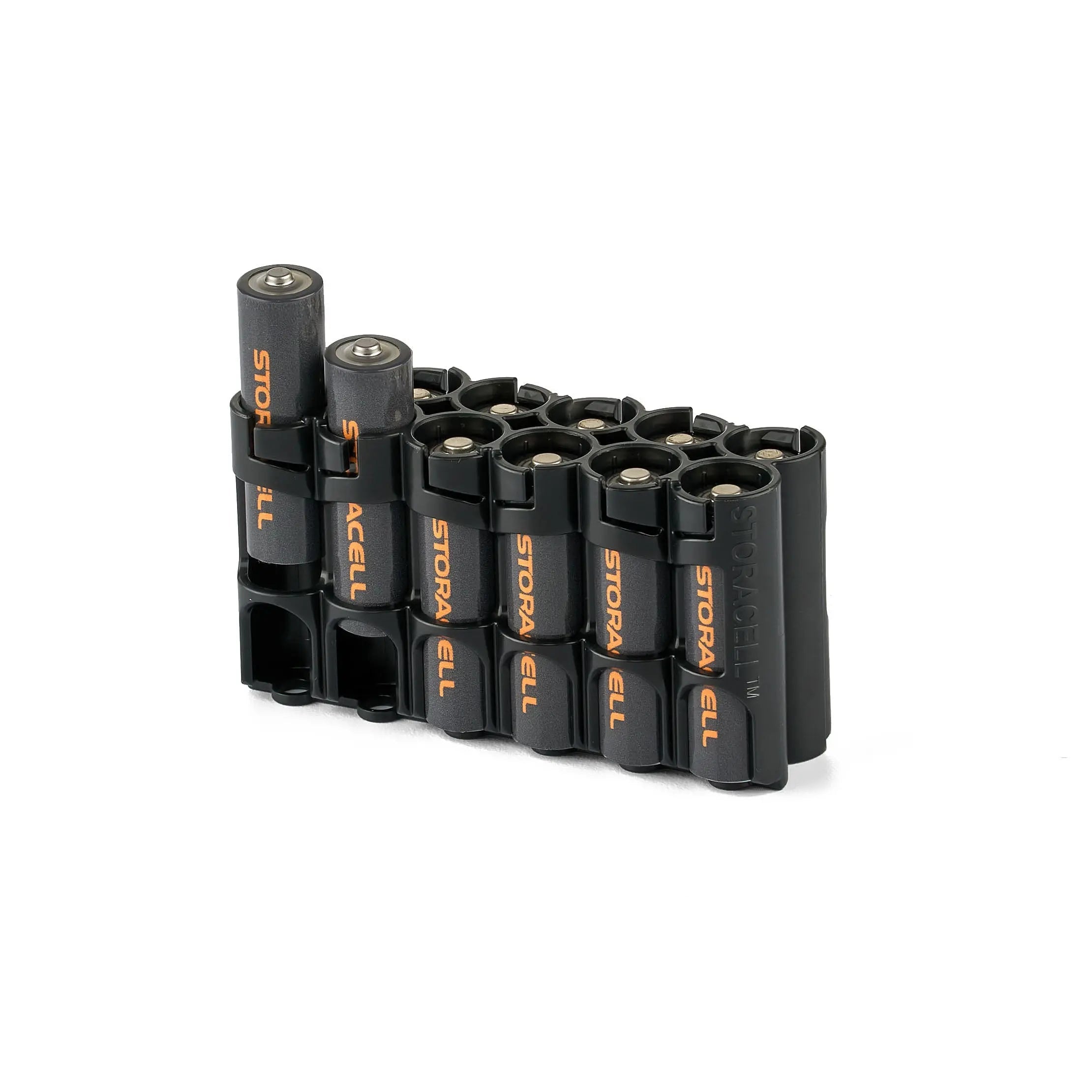 Storacell 12 AA Pack Battery Caddy (Tuxedo Black)