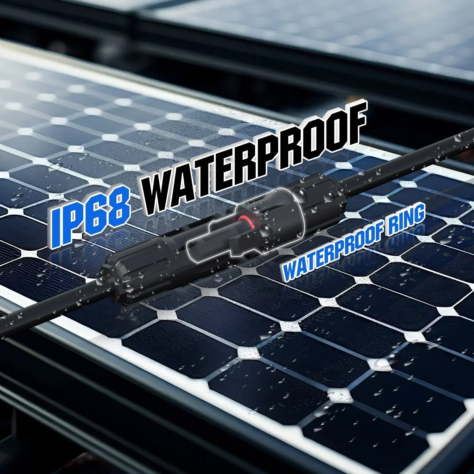12AWG 1 Pair Solar MC4 Y Parallel Branch Connectors MFF&FMM Pair