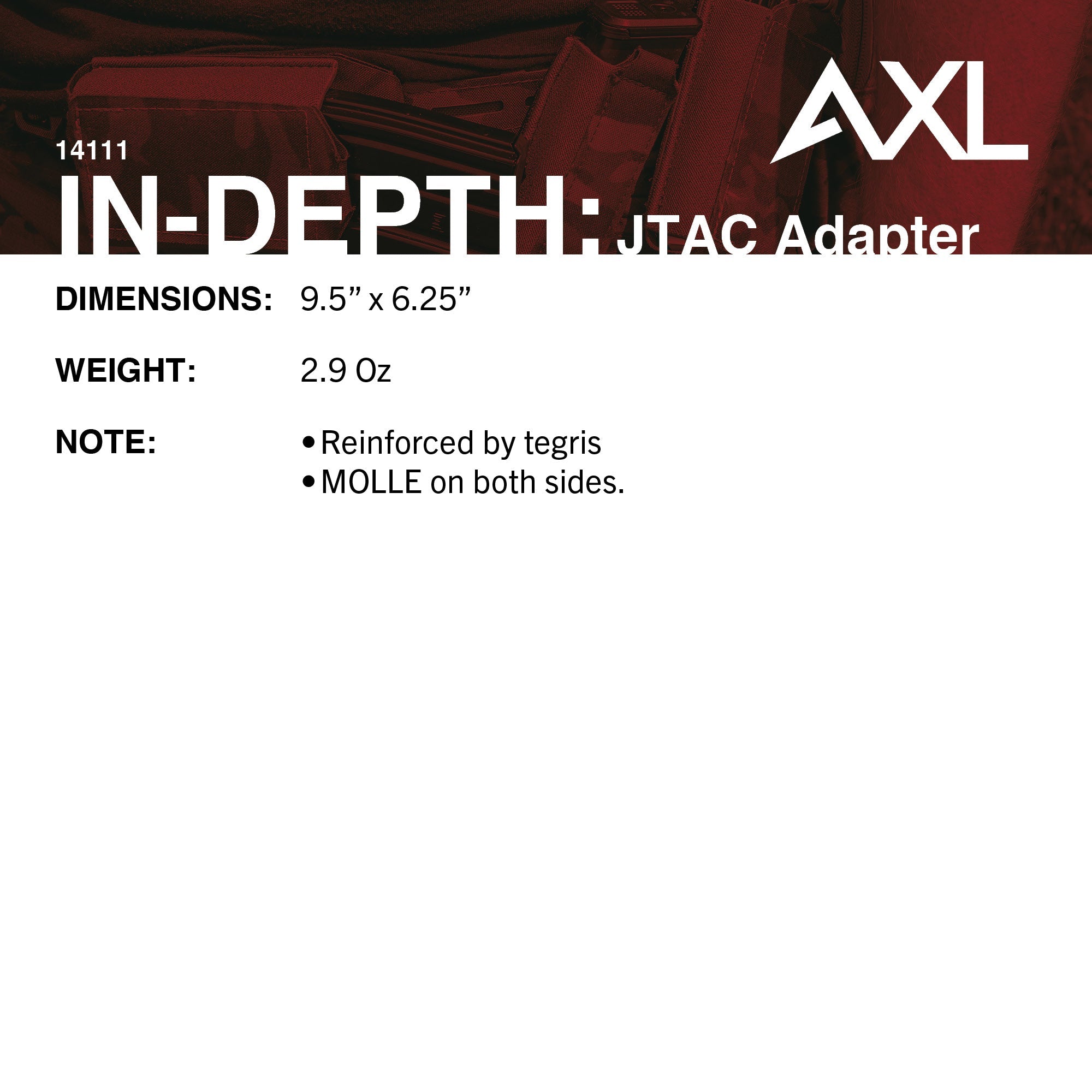 AXL Advanced JTAC Adapter - Versatile Mounting Solution for EUDs