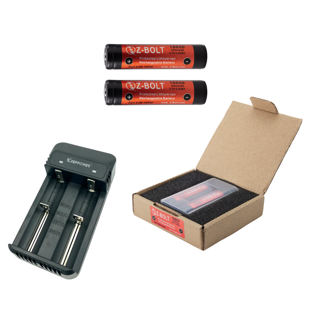 Z-BOLT Rechargeable Batteries & Chargers