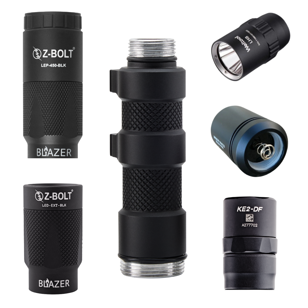 Z-BOLT 18650 "Scout" Compatible Light Bodies