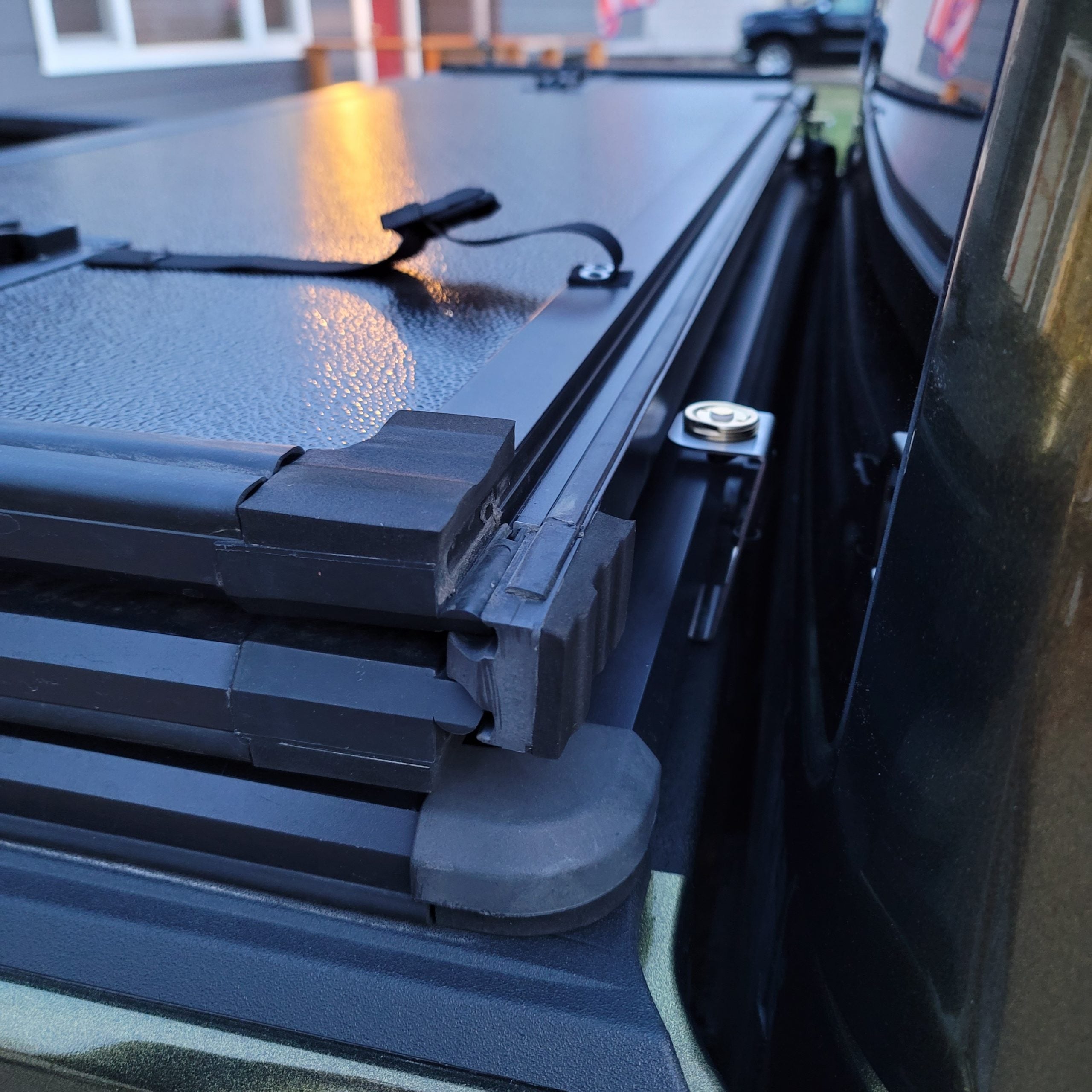 Jeep Emblems Bed Mount NMO antenna bracket