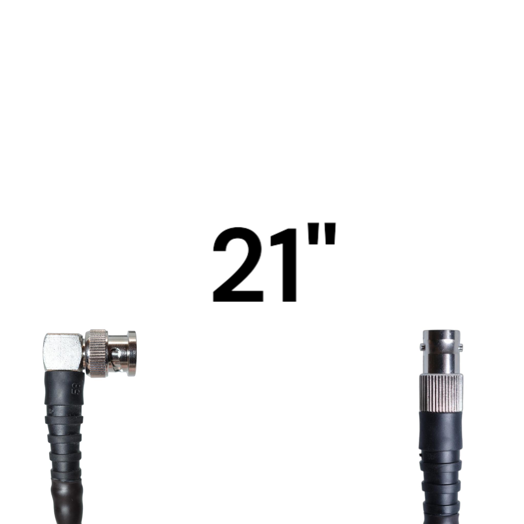 Caatail Antennas Up Armored Antenna Relocation Cable (BNC-F Antenna End) (BNC-M Radio End)