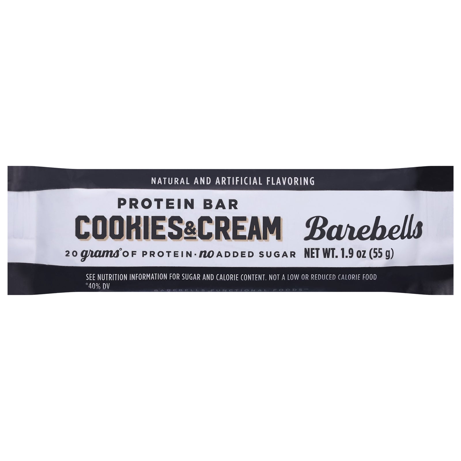 Barebells Protein Bar Cookies & Cream - 12 Pack of 1.94 Oz Bars