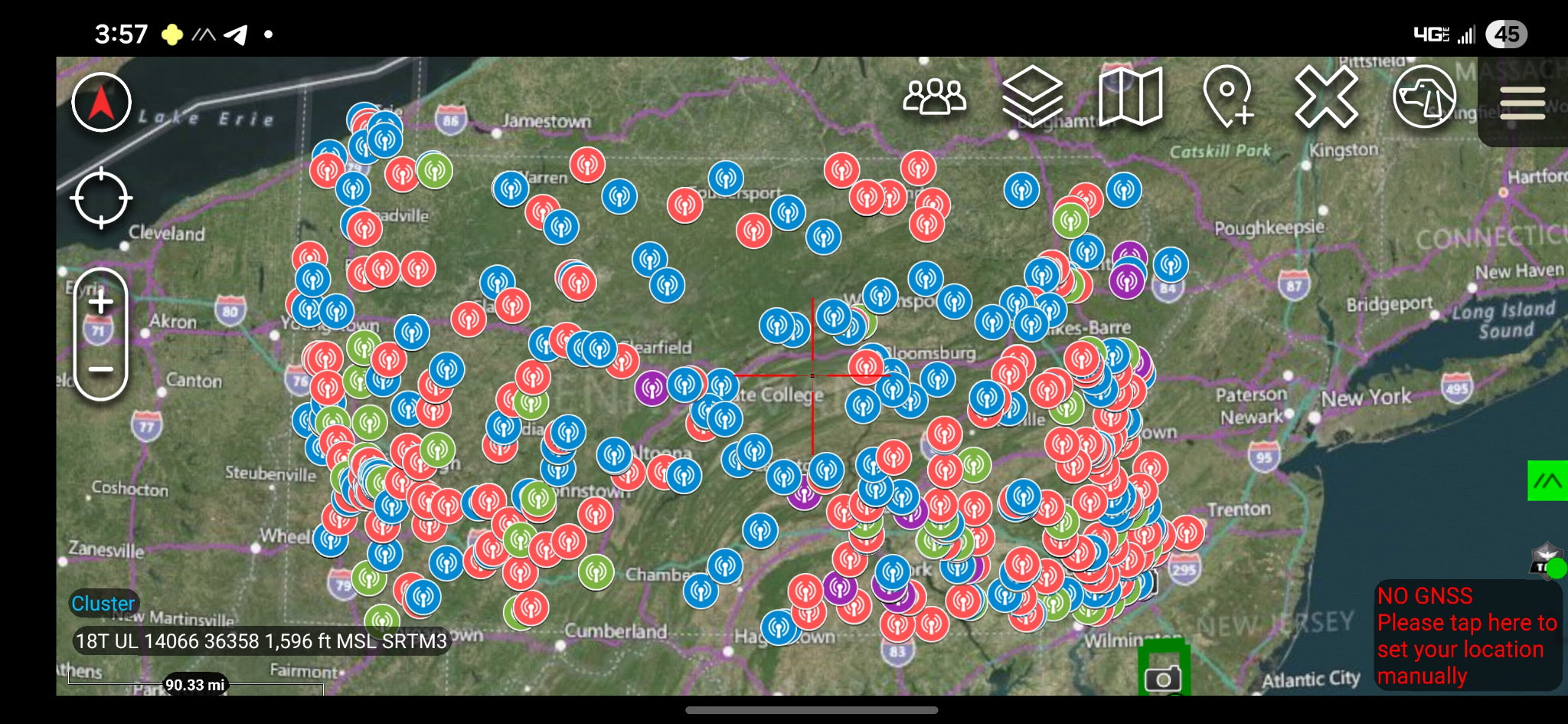 District47 TAK Overlay - VHF/UHF and GMRS Repeater Data Package
