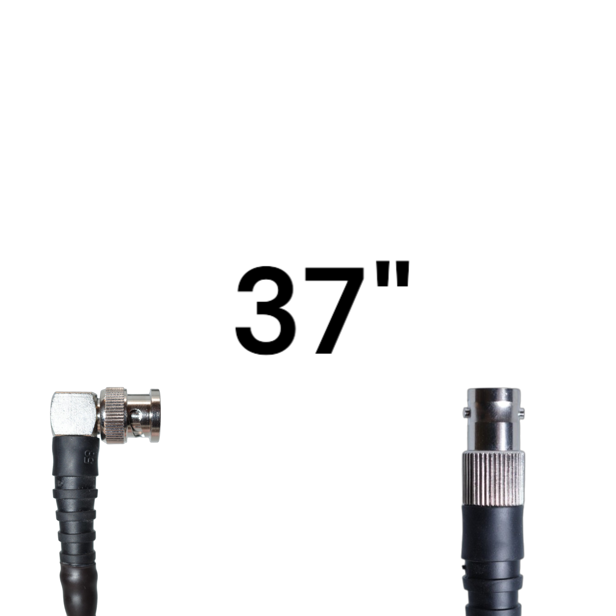 Caatail Antennas Up Armored Antenna Relocation Cable (BNC-F Antenna End) (BNC-M Radio End)