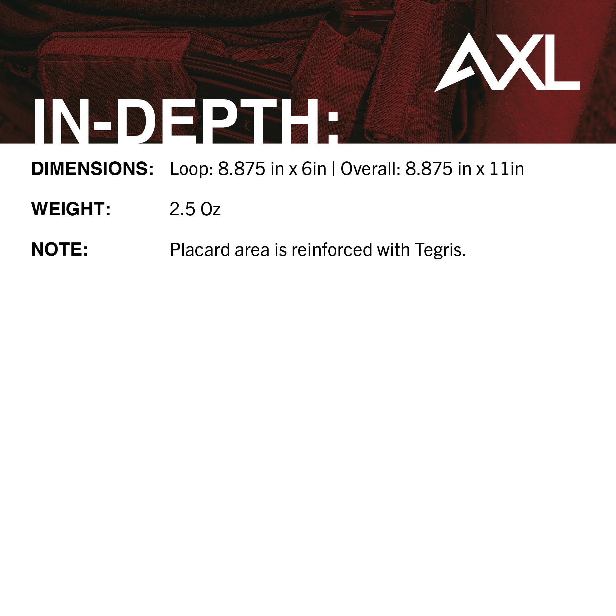 AXL Advanced AVP for FirstSpear Carriers
