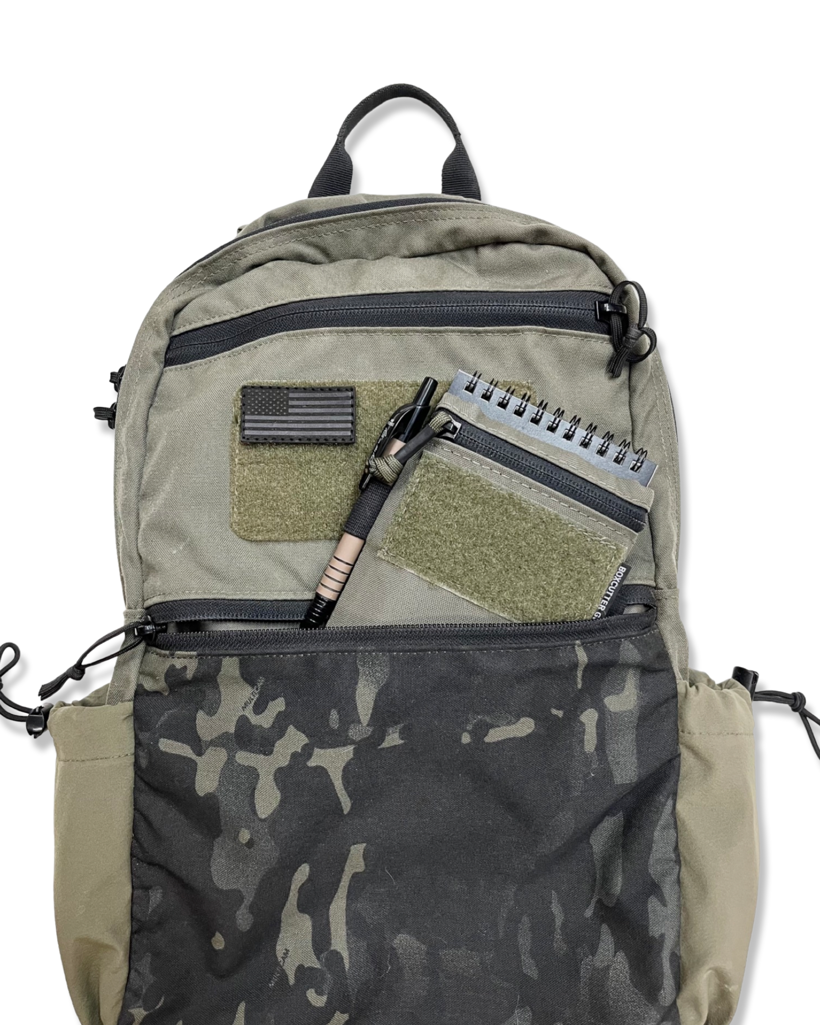 [ZAP]-XL Zippered Admin Pocket Extra Large (Velcro or Molle Back)