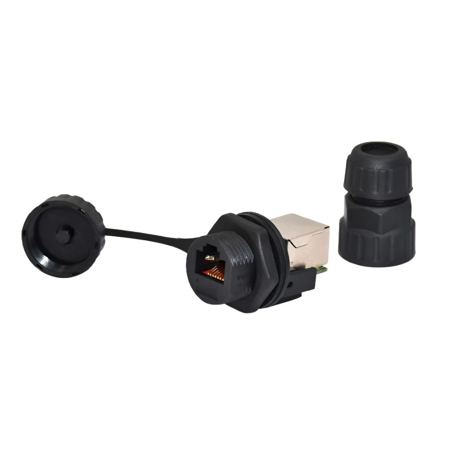 Waterproof Cable Glands, Step Drill Bit, and RJ45 to XLR Pass-Through