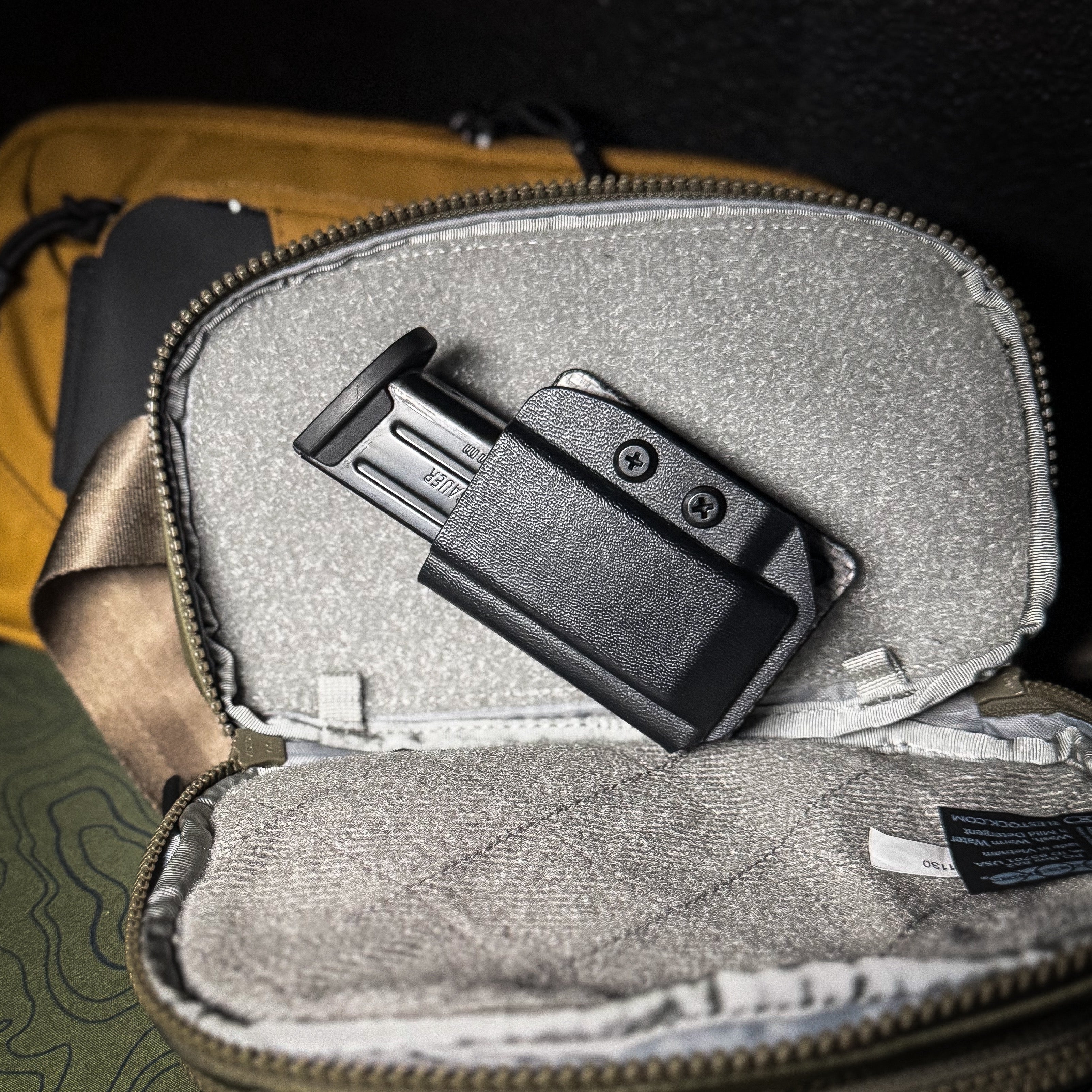 Four Brothers Hook & Loop Magazine & Accessory Mount for Backpacks & Sling Bags
