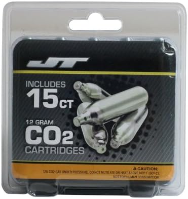JT 12g CO2 Cartridges - 15 Pack