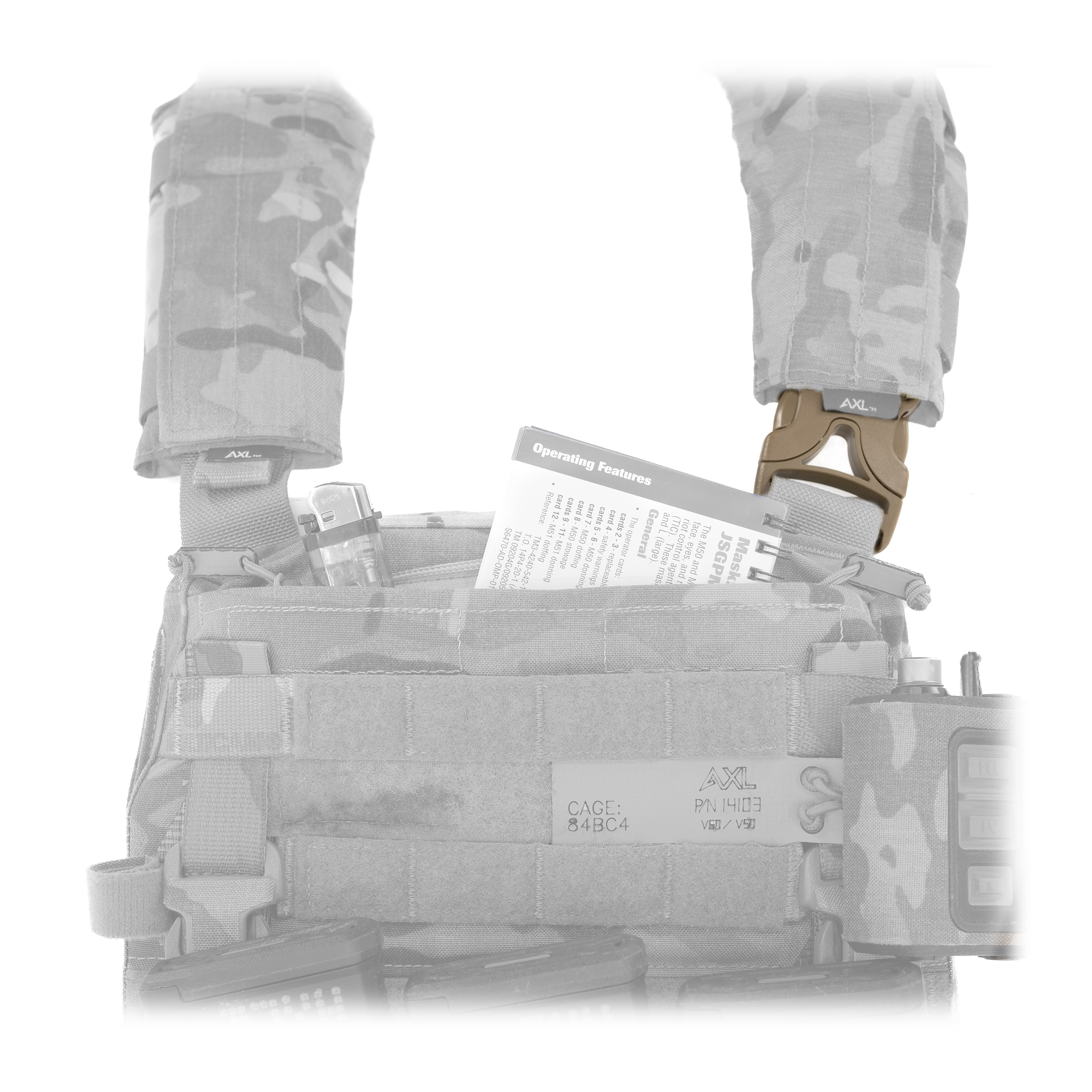 AXL Advanced Shoulder Retrofit Kit for Crye Precision AVS