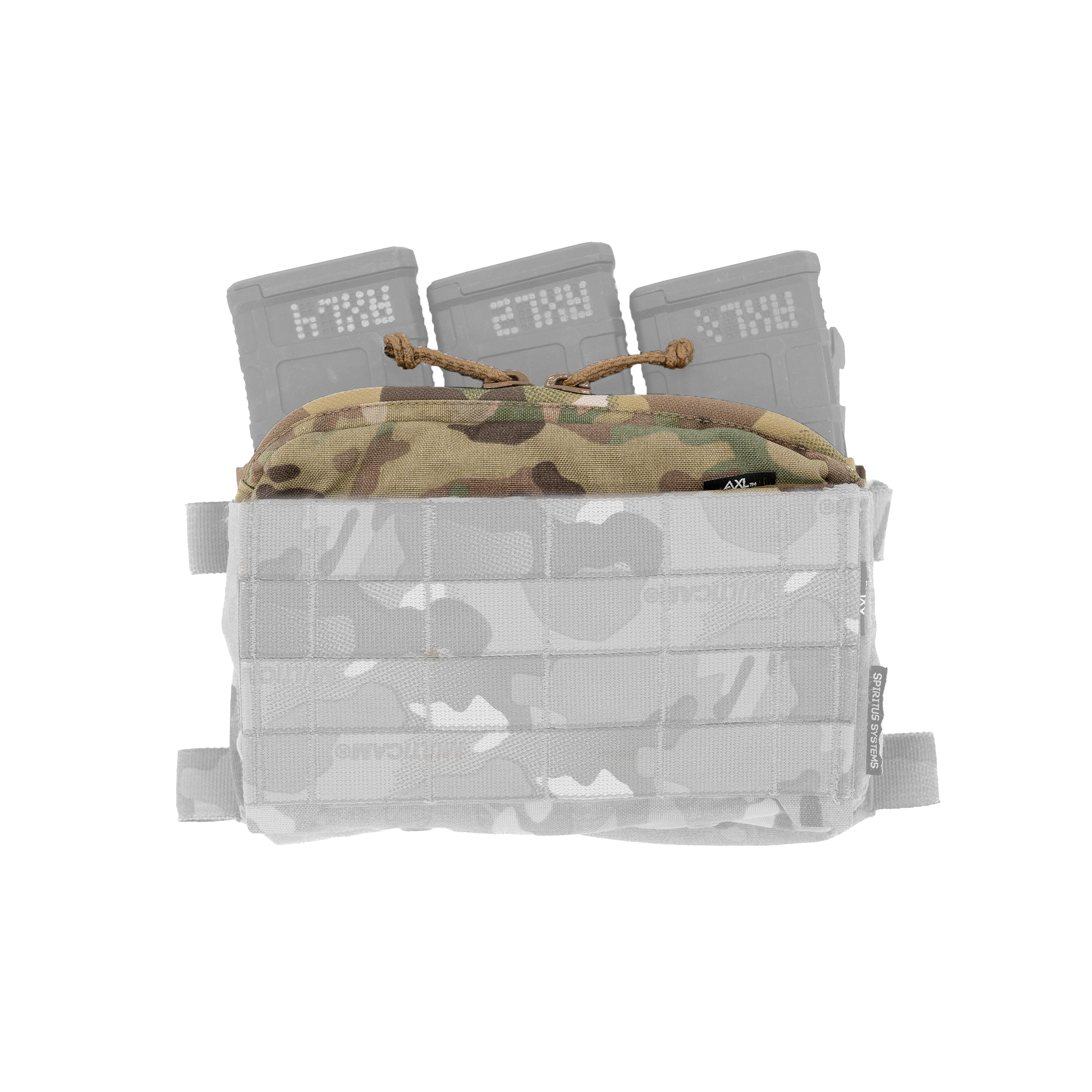 AXL Advanced Micro Fight Hi-Top Zipper Insert for Spiritus Systems Chassis