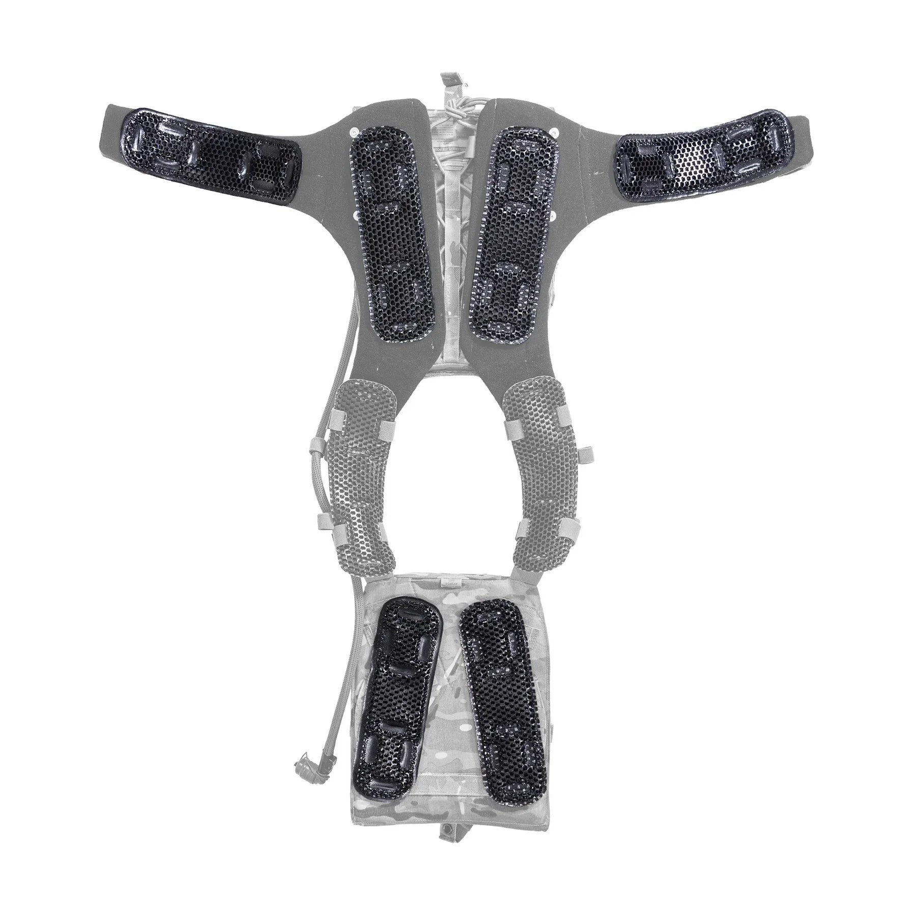 Qore Performance ICEVENTS® Classic Plate Carrier Ventilation Pontoons (Crye AVS Harness Pad Set)