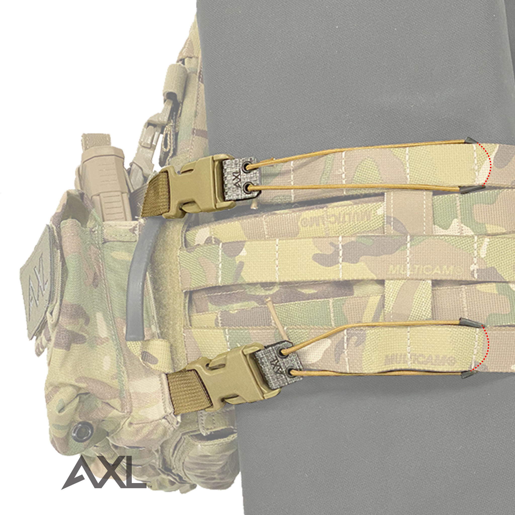 AXL Advanced Chest Rig Retention Kit