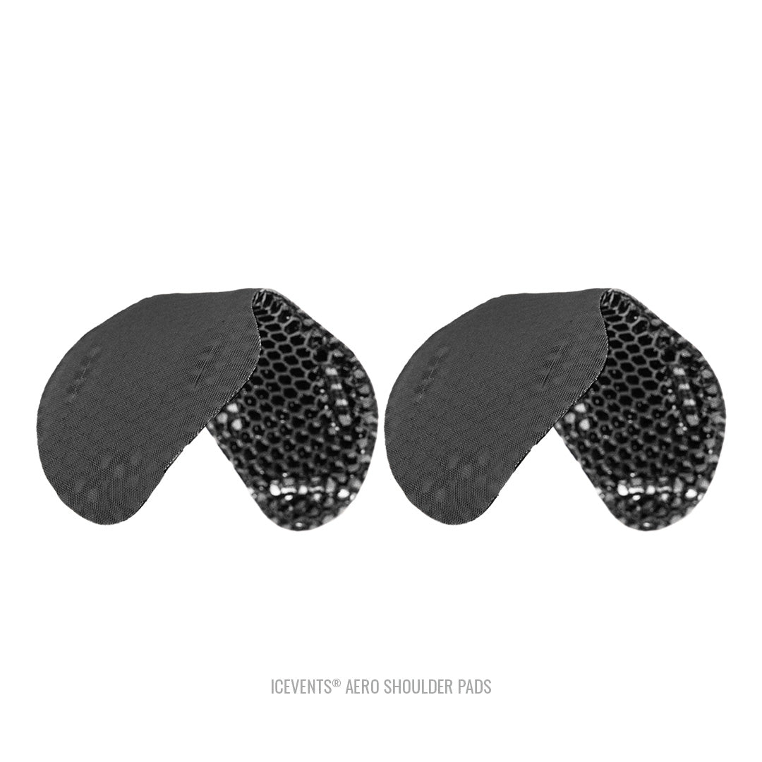 Qore Performance ICEVENTS® Plate Carrier Shoulder Pads - Classic [Heavy Loads] or Aero [Minimalist/Lighter Loads] (PowerMesh backing)