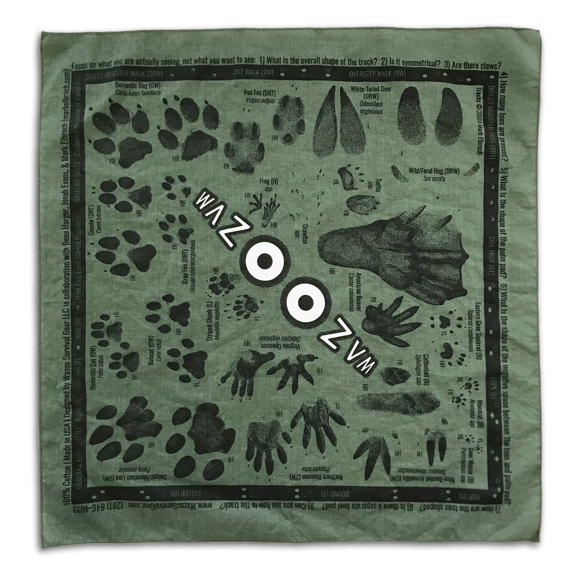 Wazoo Gear Tracking Bandana