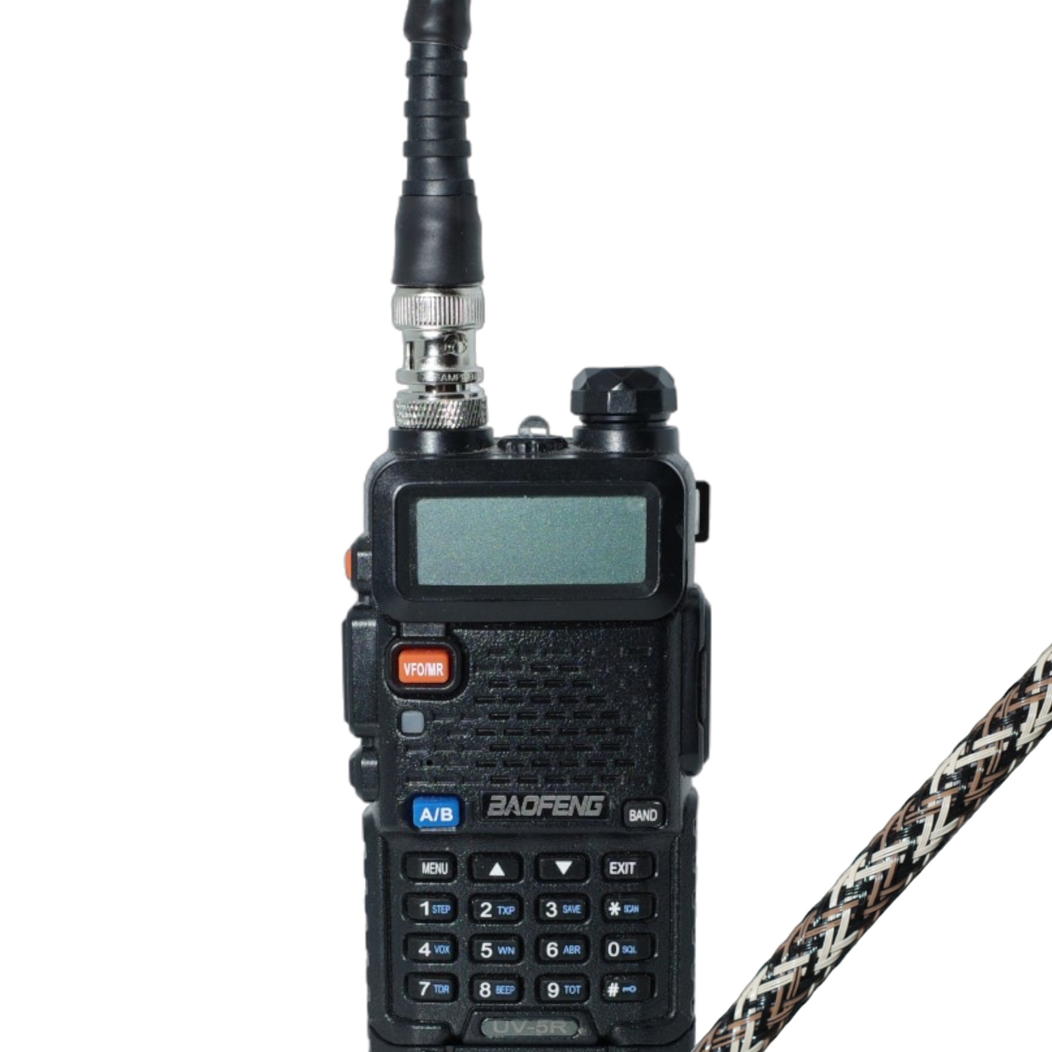 Caatail Antennas v2 Wearable Antenna W/Adapter Package (BNC-F to SMA-F)