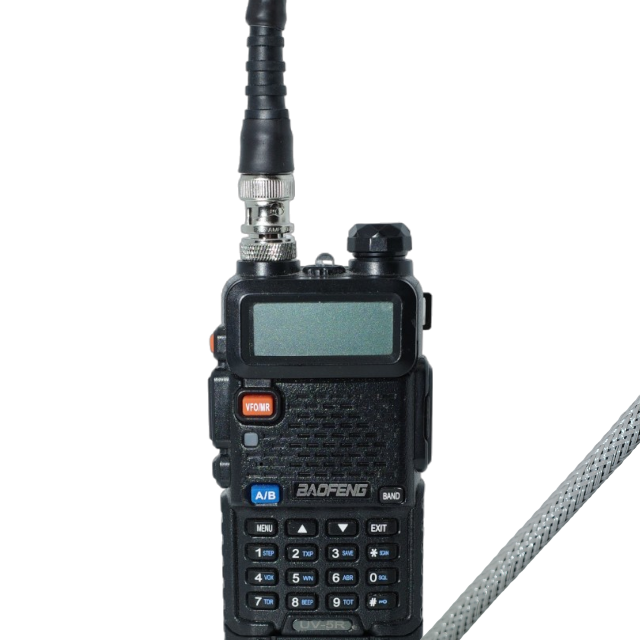 Caatail Antennas v2 Wearable Antenna W/Adapter Package (BNC-F to SMA-F)