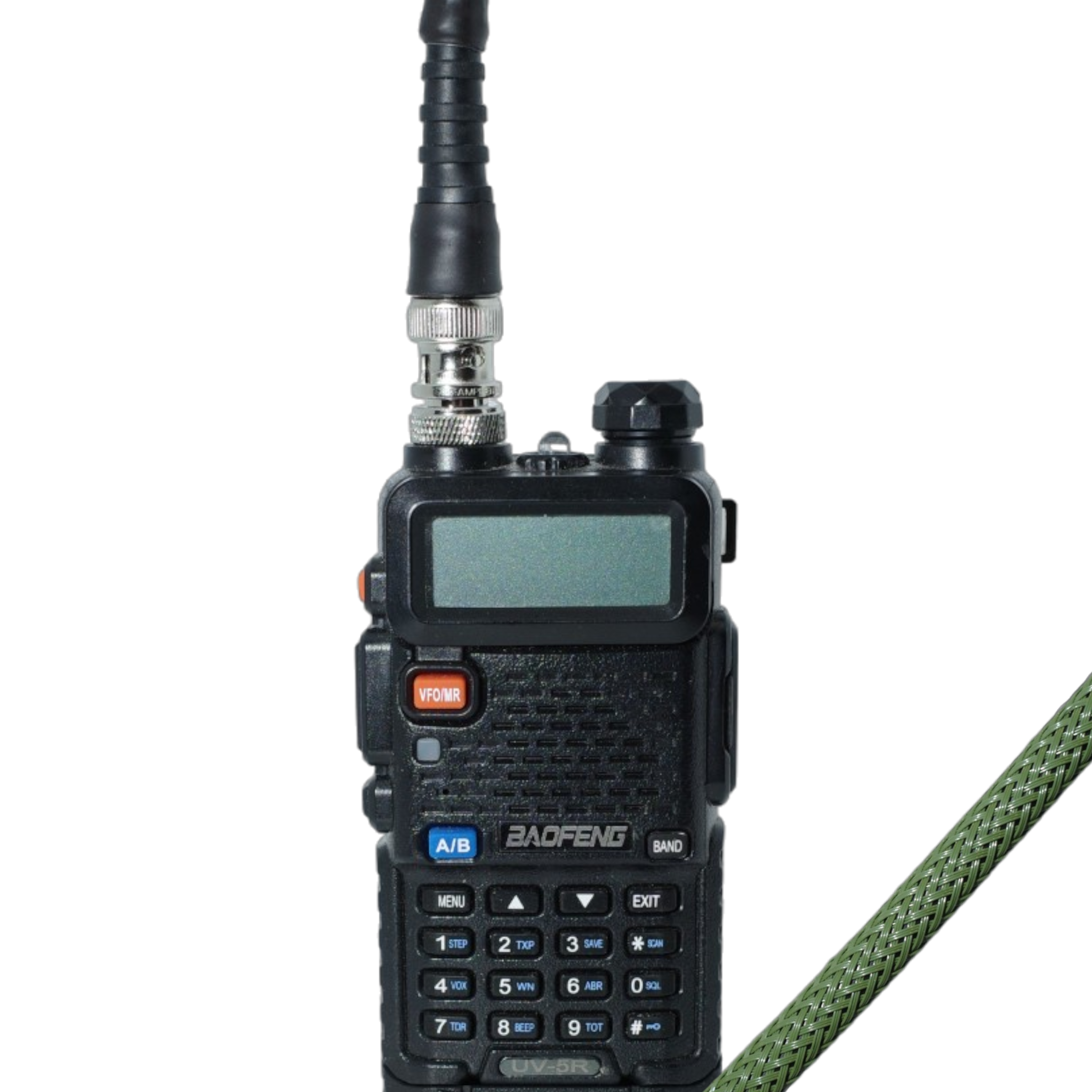 Caatail Antennas v2 Wearable Antenna W/Adapter Package (BNC-F to SMA-F)