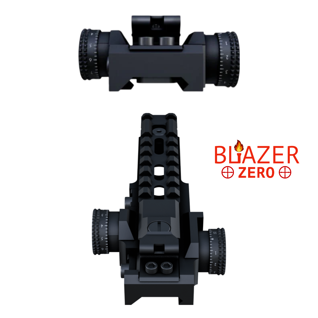 Z-BOLT BLAZER Zero - Click Adjustable Mount for Z-BOLT® Long Range Laser LEP & BLAZER Illuminators