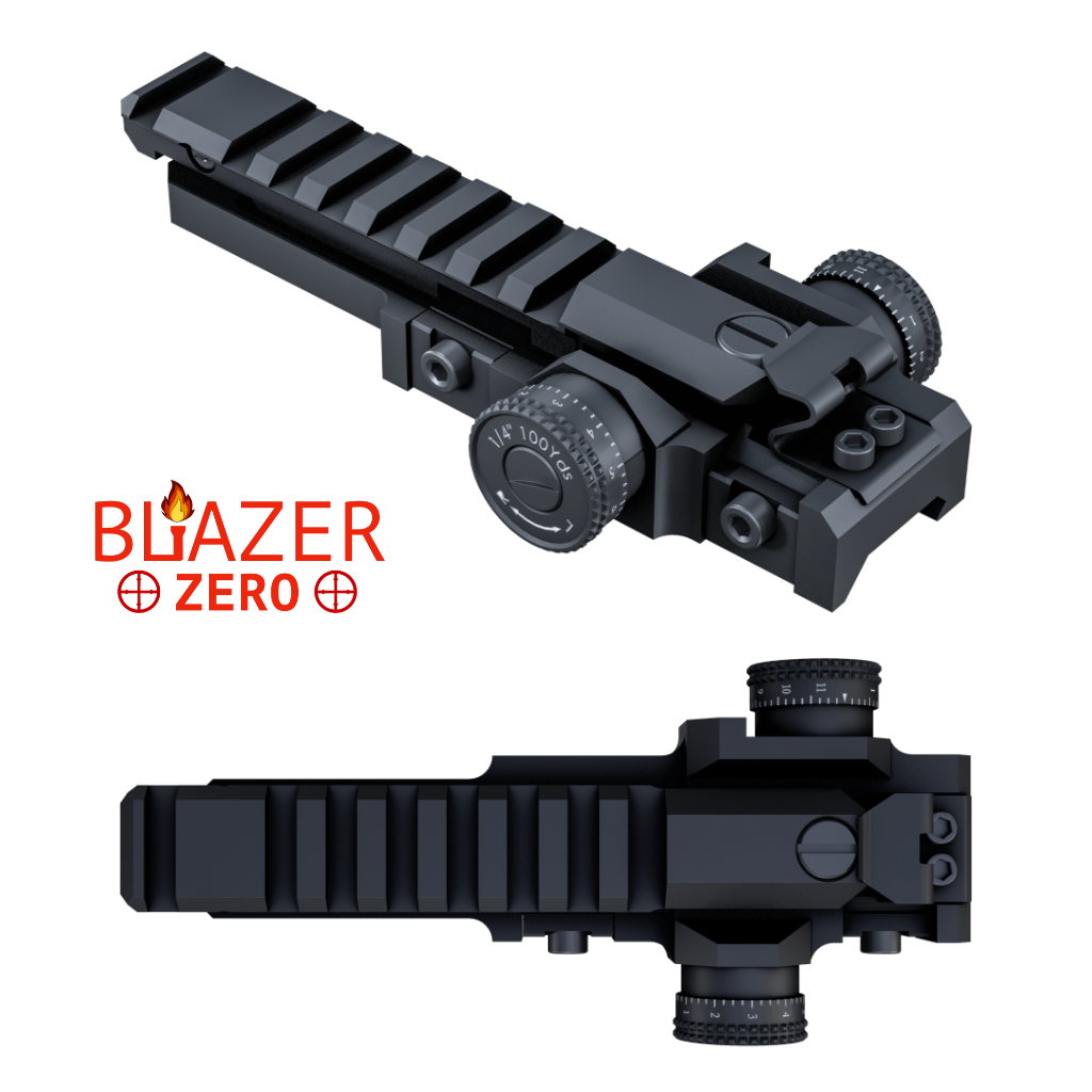 Z-BOLT BLAZER Zero - Click Adjustable Mount for Z-BOLT® Long Range Laser LEP & BLAZER Illuminators