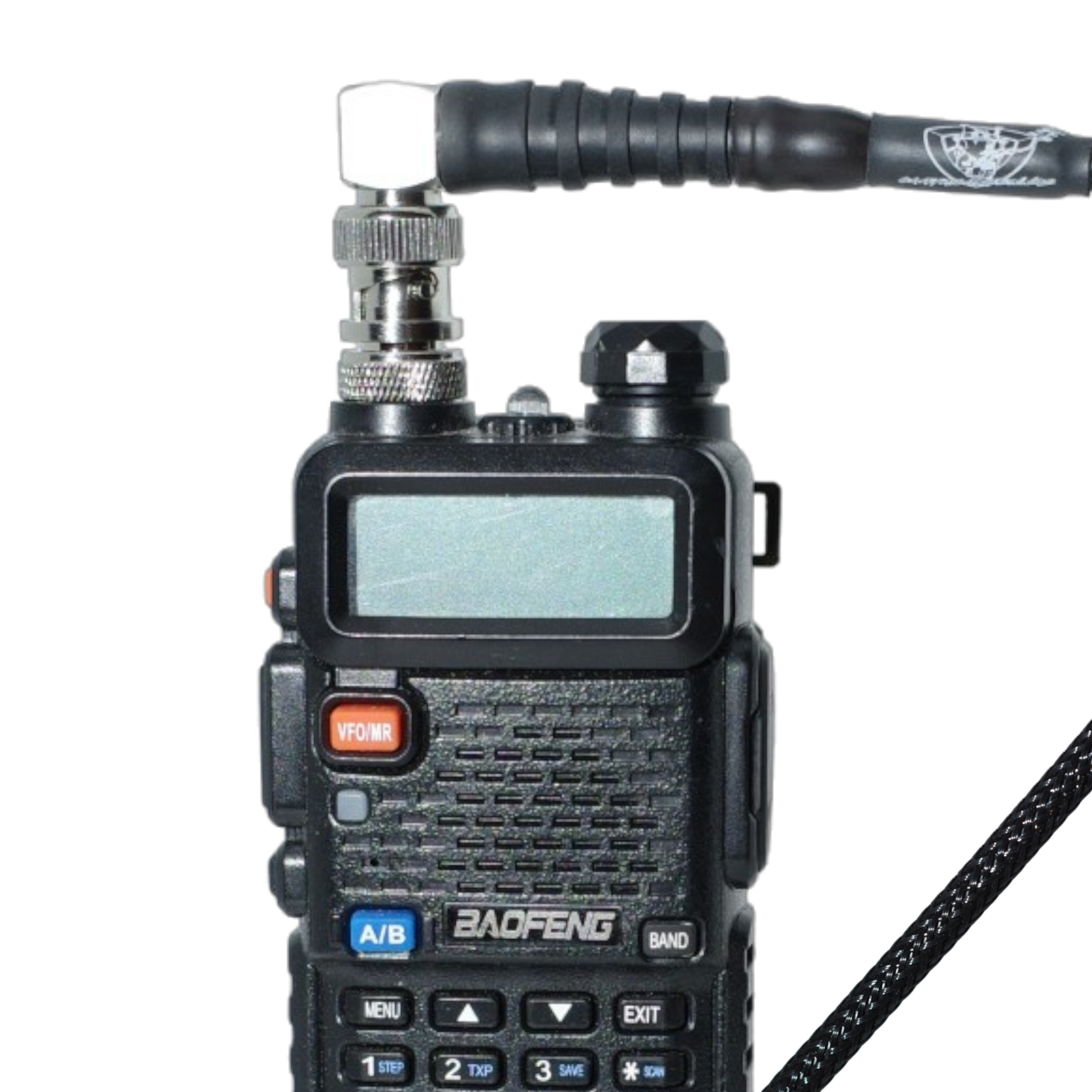 Caatail Antennas v2 Wearable Antenna W/Adapter Package (BNC-F to SMA-F)