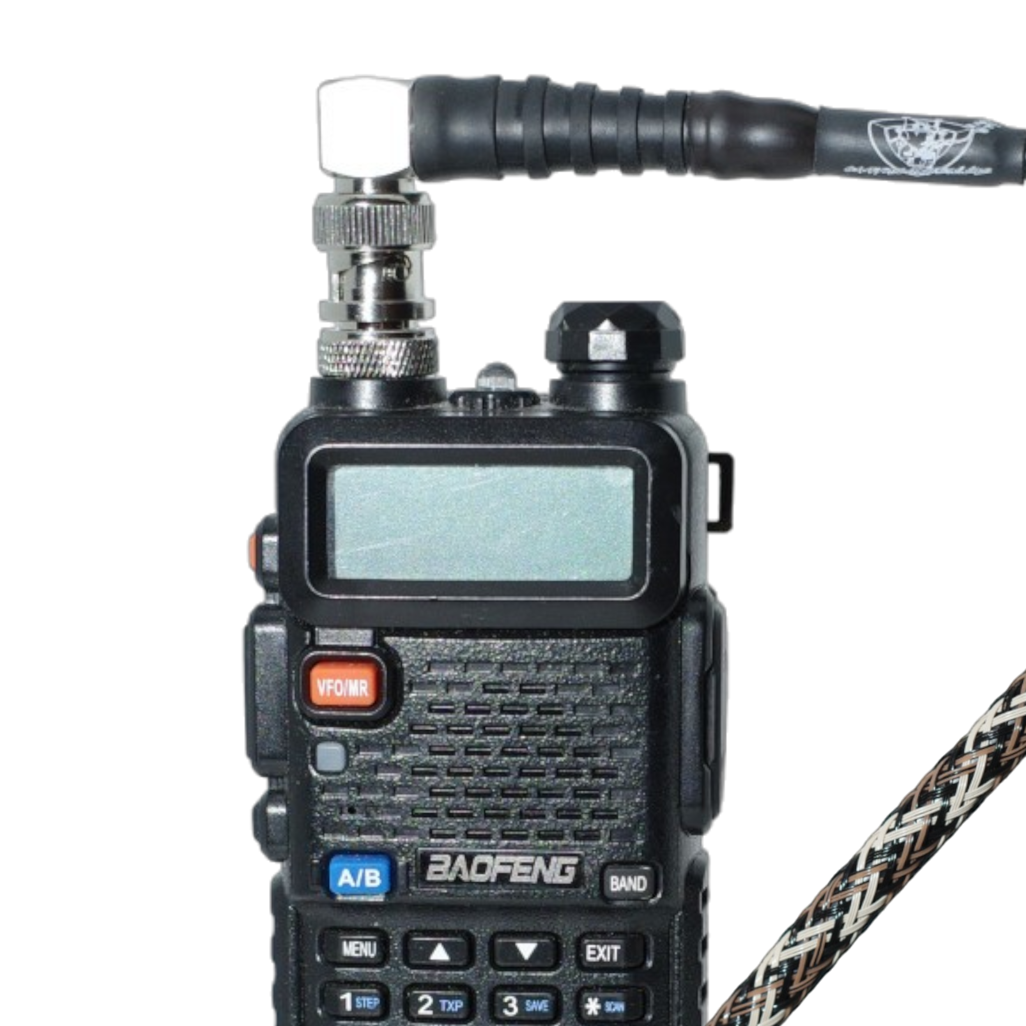 Caatail Antennas v2 Wearable Antenna W/Adapter Package (BNC-F to SMA-F)