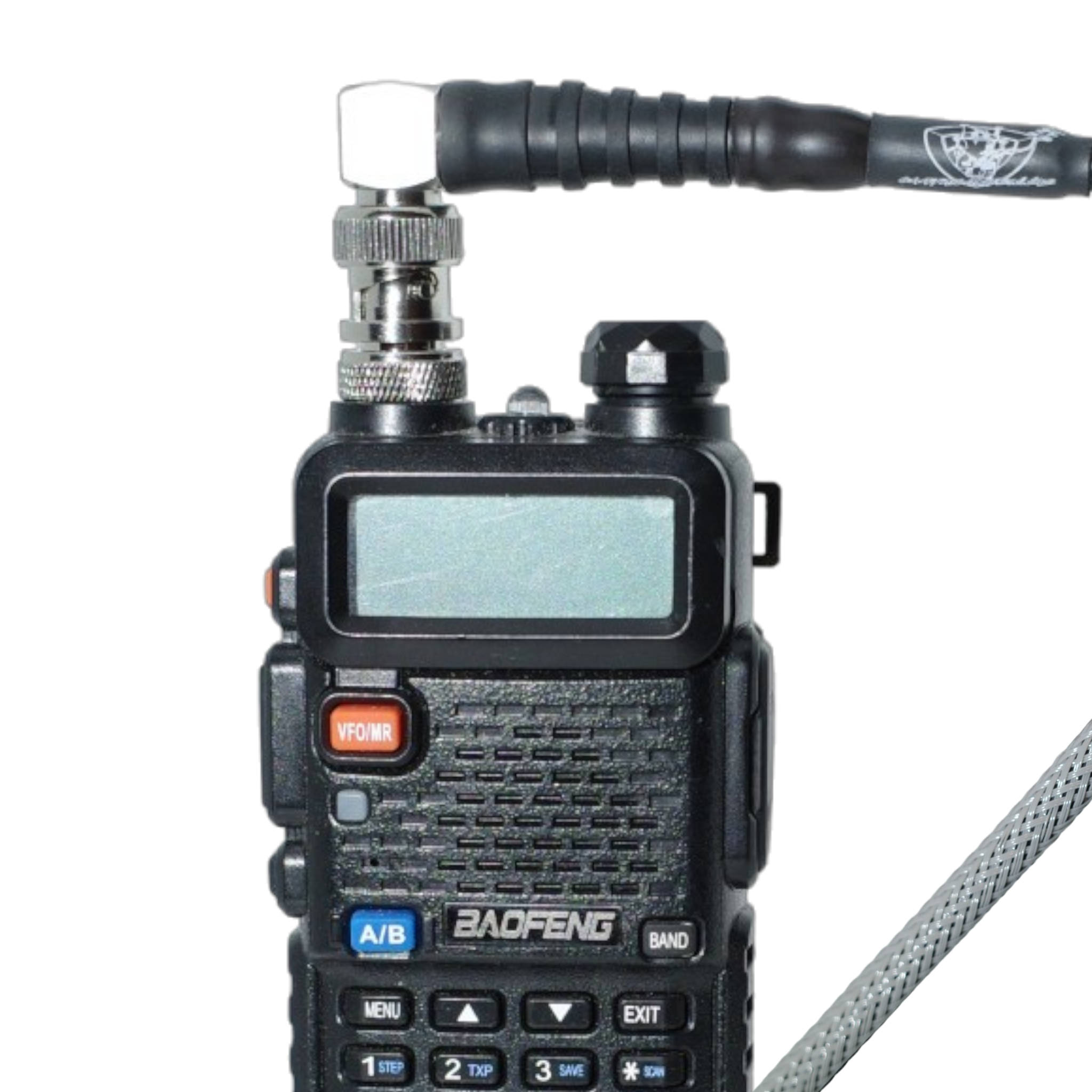 Caatail Antennas v2 Wearable Antenna W/Adapter Package (BNC-F to SMA-F)