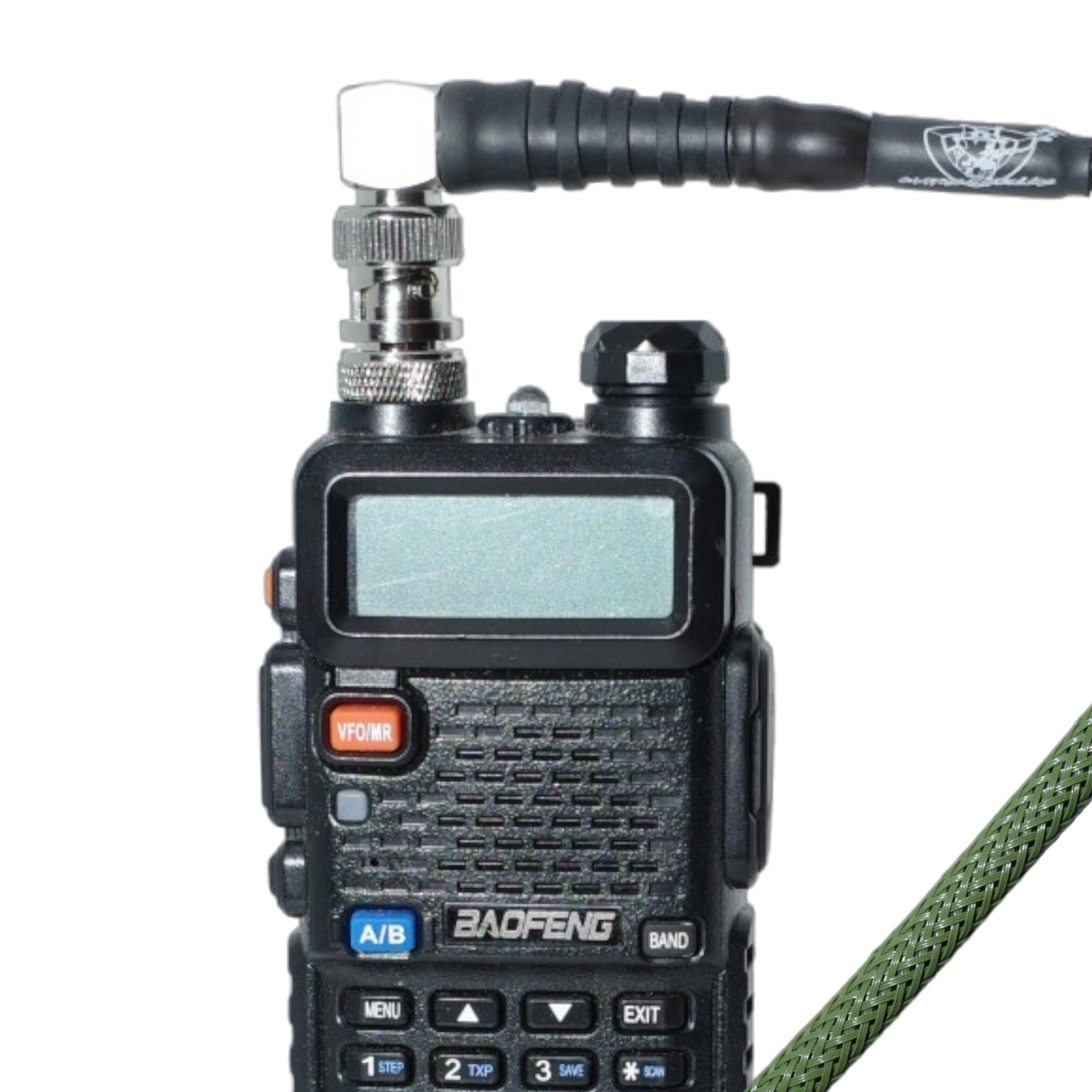 Caatail Antennas v2 Wearable Antenna W/Adapter Package (BNC-F to SMA-F)