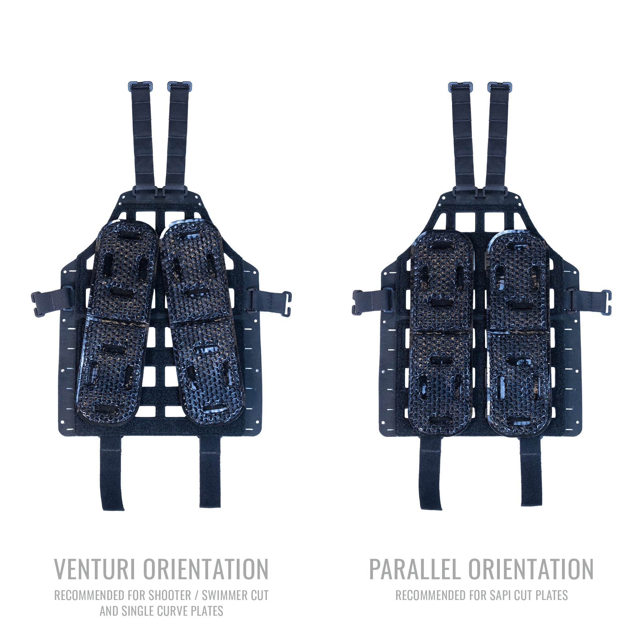 Qore Performance CATAMARAN Gen 3 Combo — Universal MOLLE Plate Carrier Adapter for ICEVENTS®