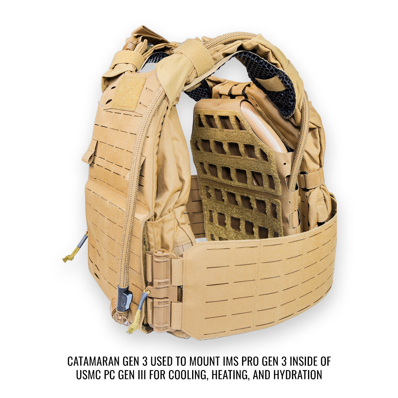 Qore Performance CATAMARAN Gen 3 Combo — Universal MOLLE Plate Carrier Adapter for ICEVENTS®, IMS Pro Gen 3