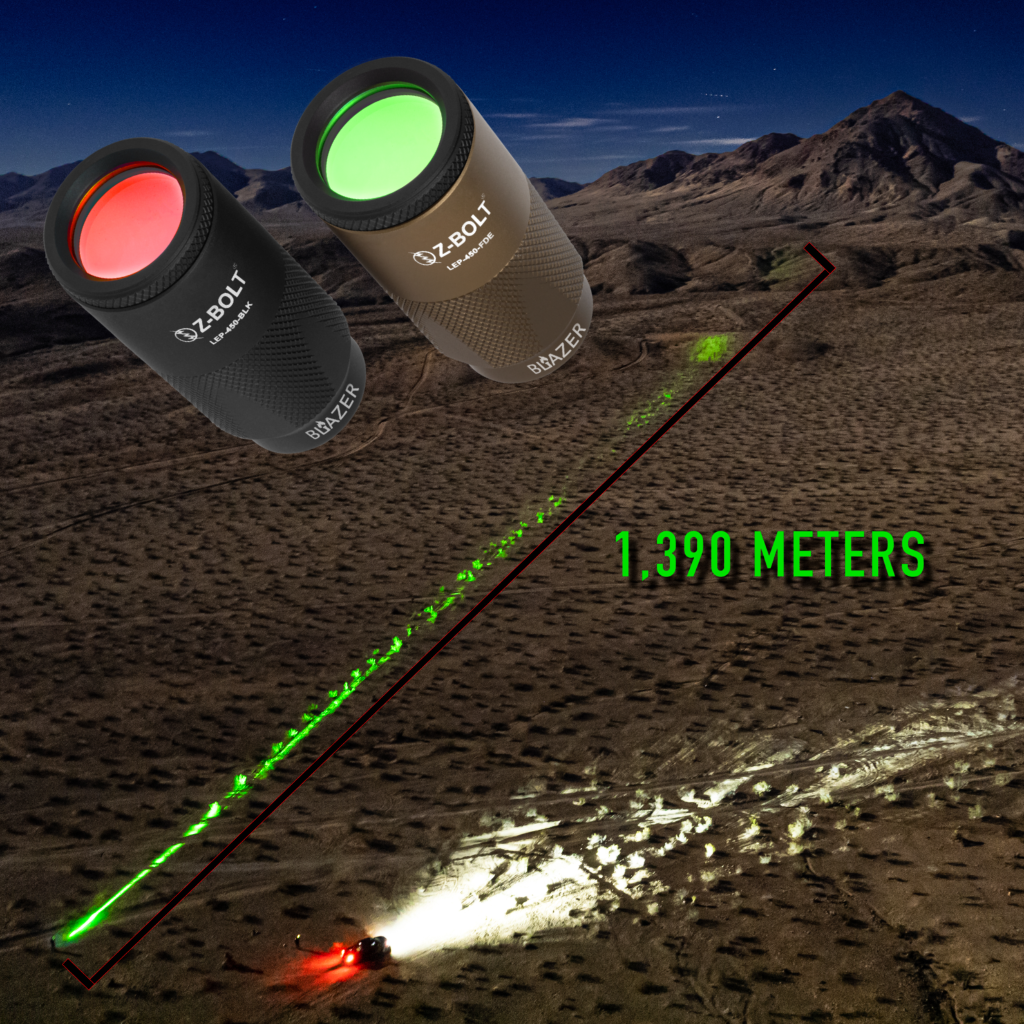 Z-BOLT Laser LEP Light Heads & Diffuser - Laser Excited Phosphor!
