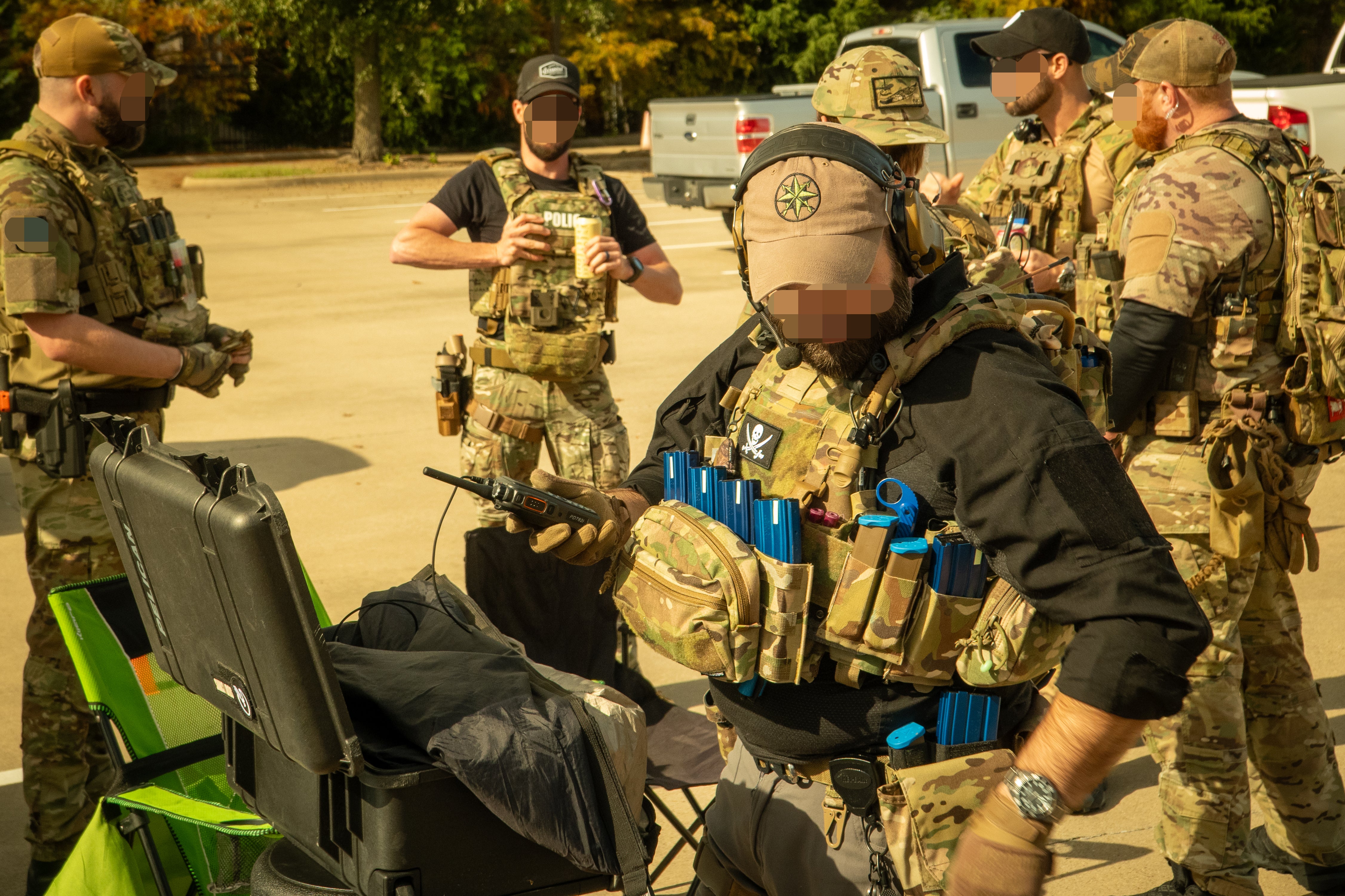 Squad Comms Faraday Deployment Case