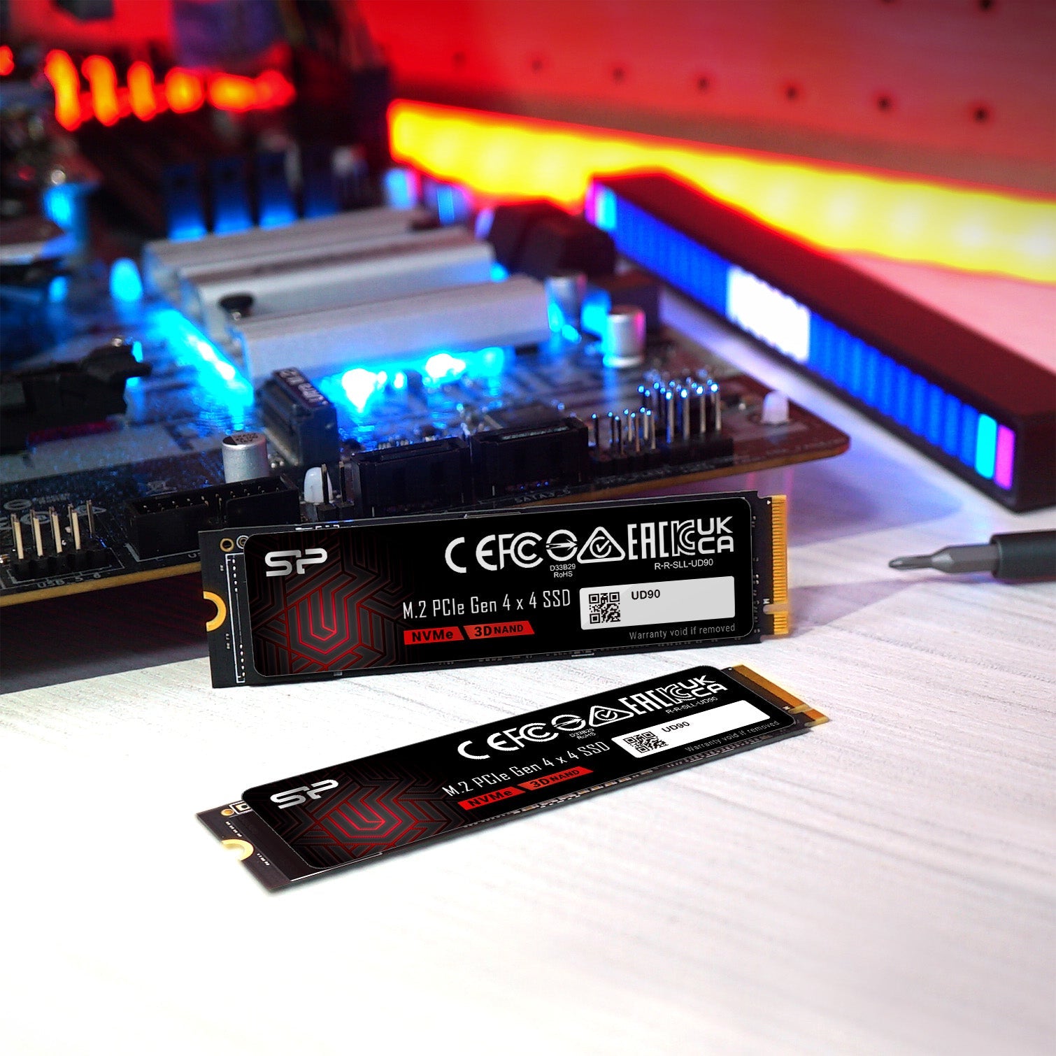 Silicon Power UD90 2TB PCIe NVMe Gen4x4 M.2 2280 Internal Solid State Drive