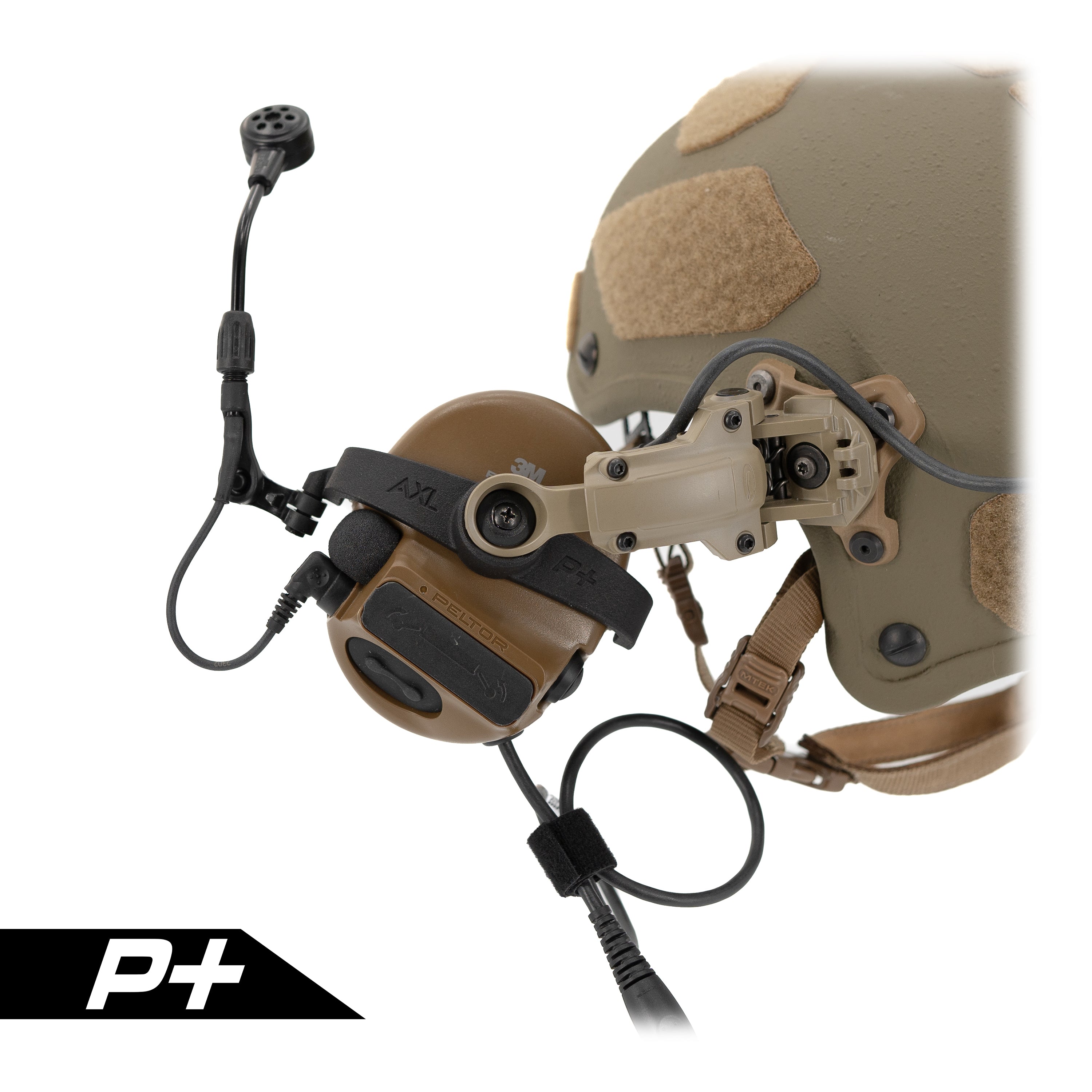 AXL Advanced Gen II RAC Link for 3M Peltor P+ Headsets