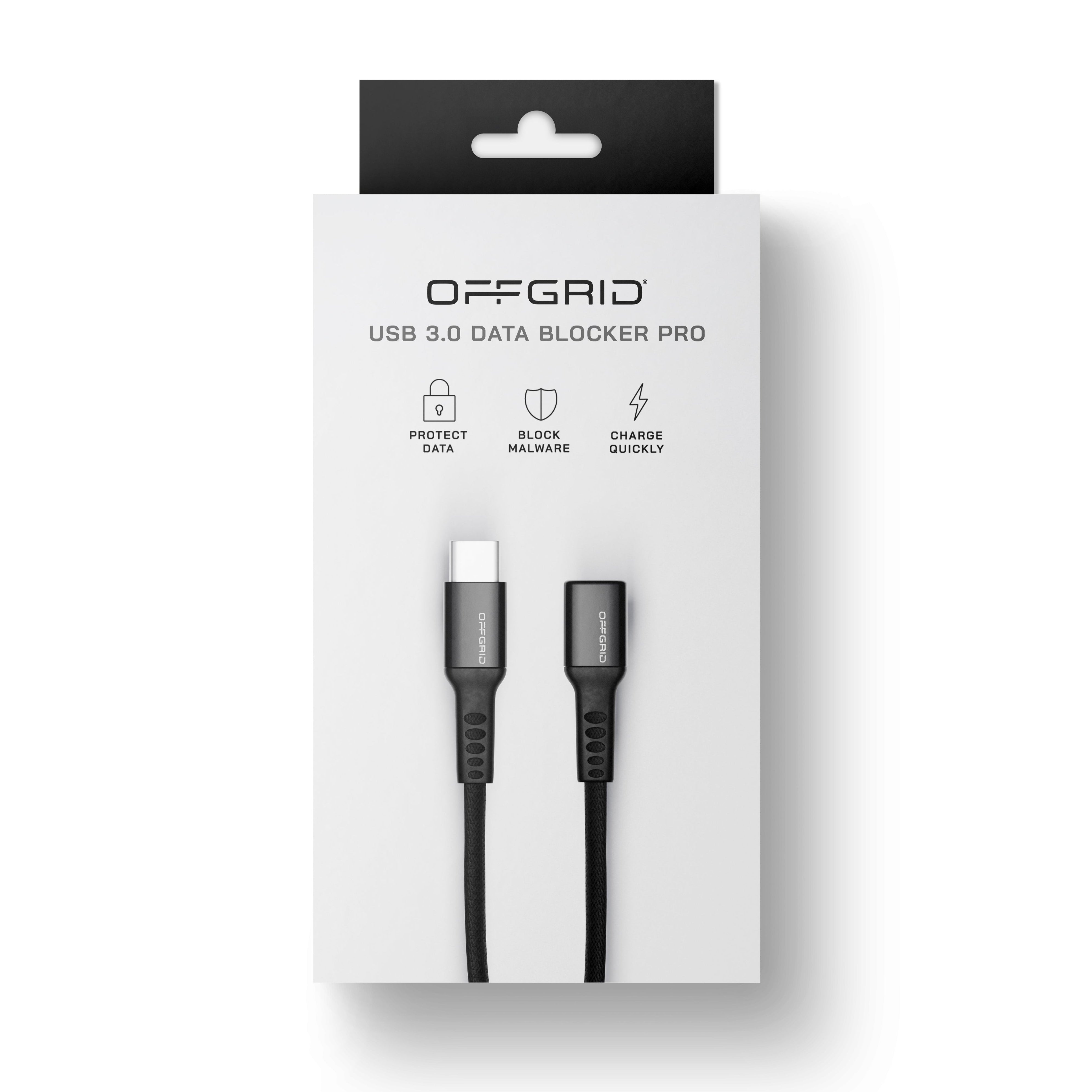 Offgrid USB Data Blocker Pro - Cabled