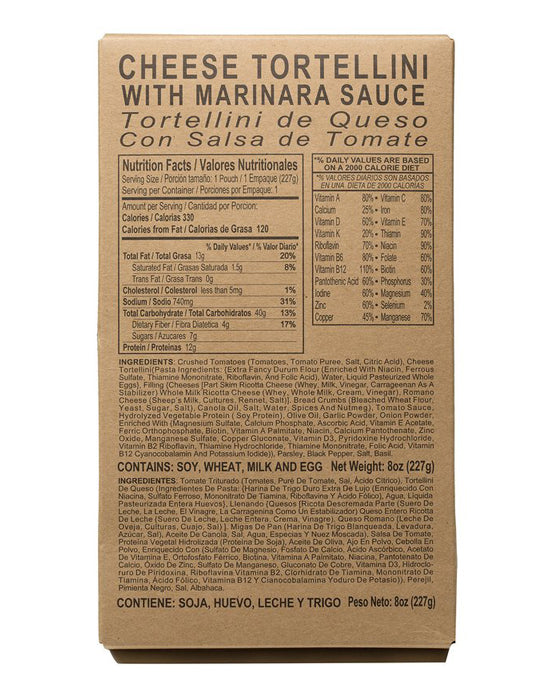 Case of 12 Single Complete MRE Meals – Standard Variety with Heaters
