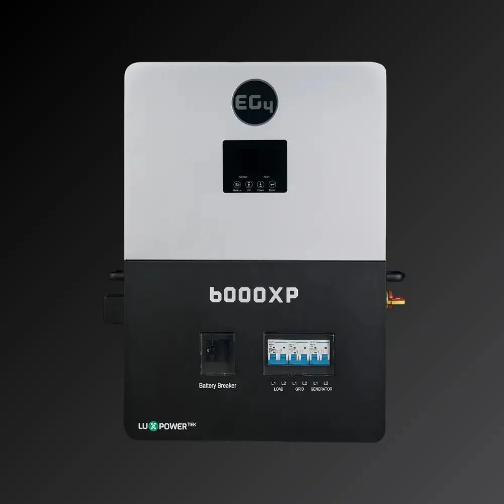 EG4 OffGrid Power Kit | 6kW 120/240V Output 48VDC - 16kWh System Bundle | 1 x EG4 6000XP Inverter + 1 x EG4 WallMount 314Ah All Weather Battery