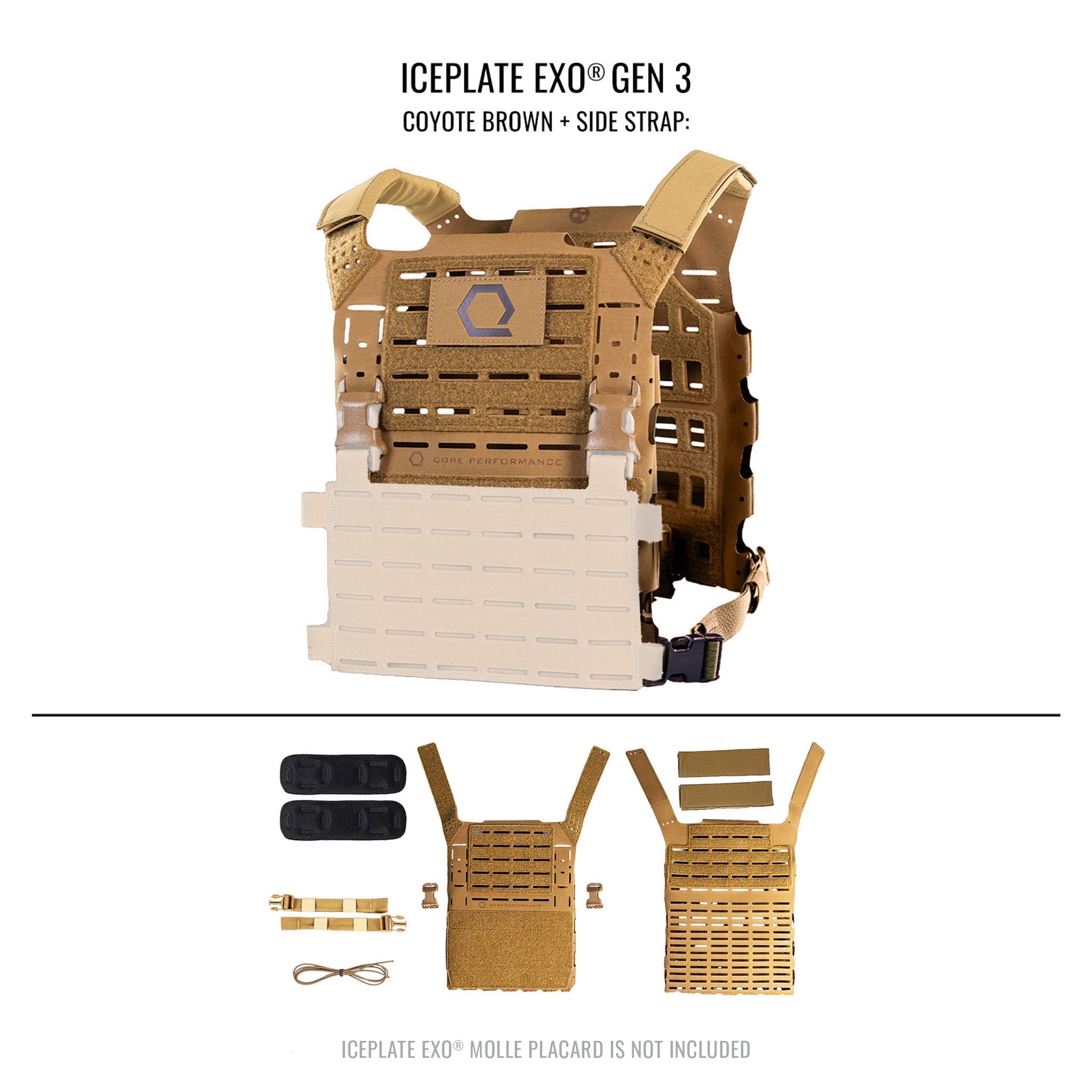 Qore Performance ICEPLATE EXO® Gen 3 Ultralight Minimalist Plate Carrier