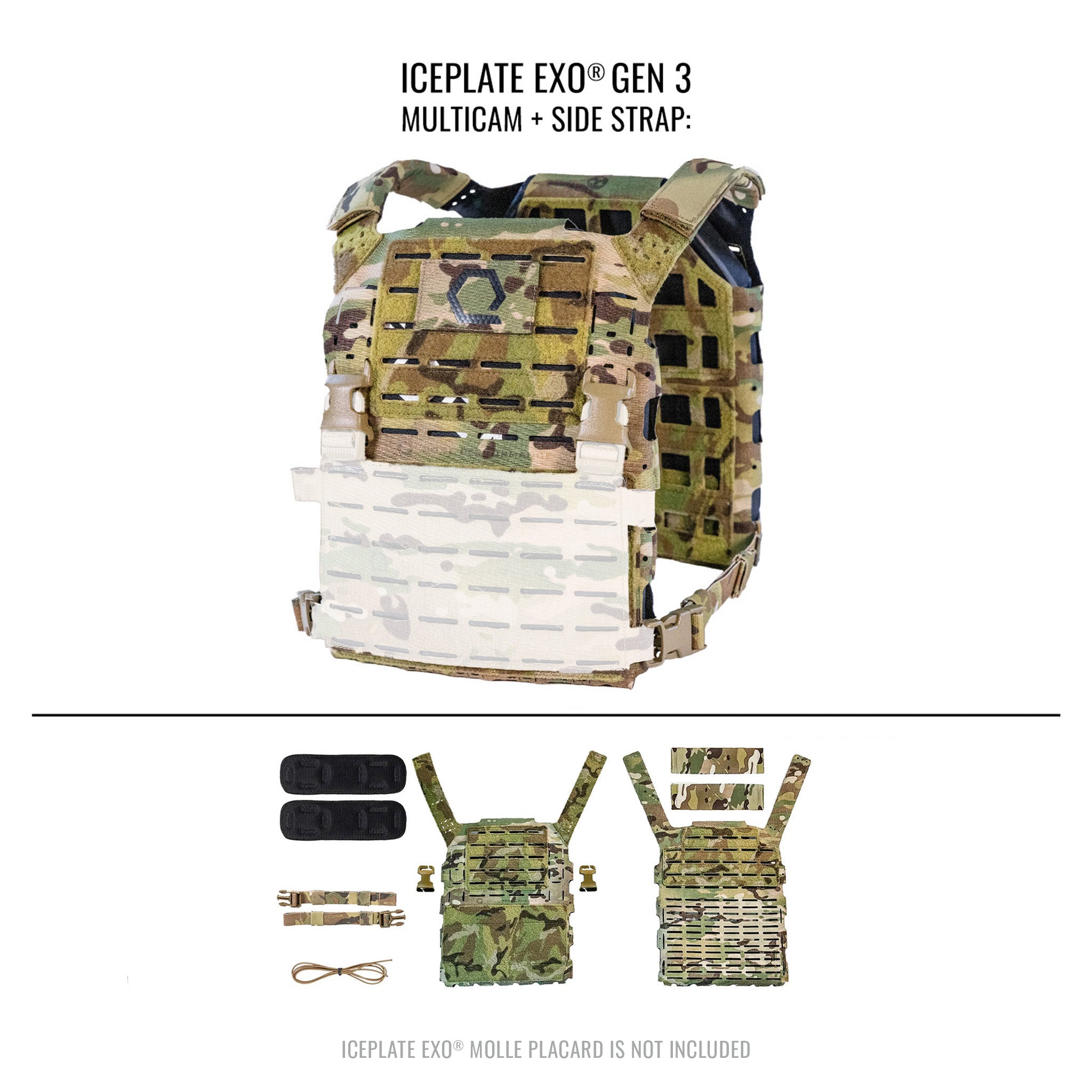 Qore Performance ICEPLATE EXO® Gen 3 Ultralight Minimalist Plate Carrier