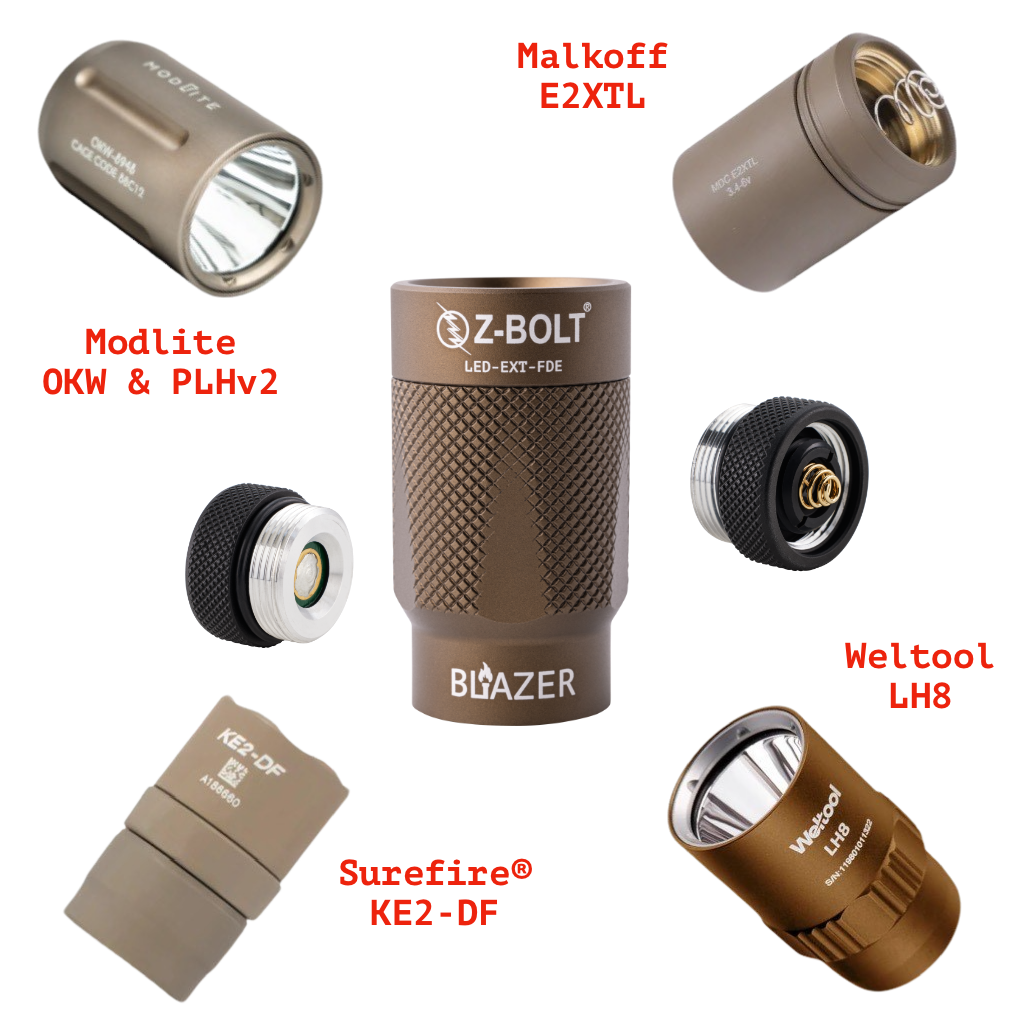 Z-BOLT LED Light Heads with Target Reflector