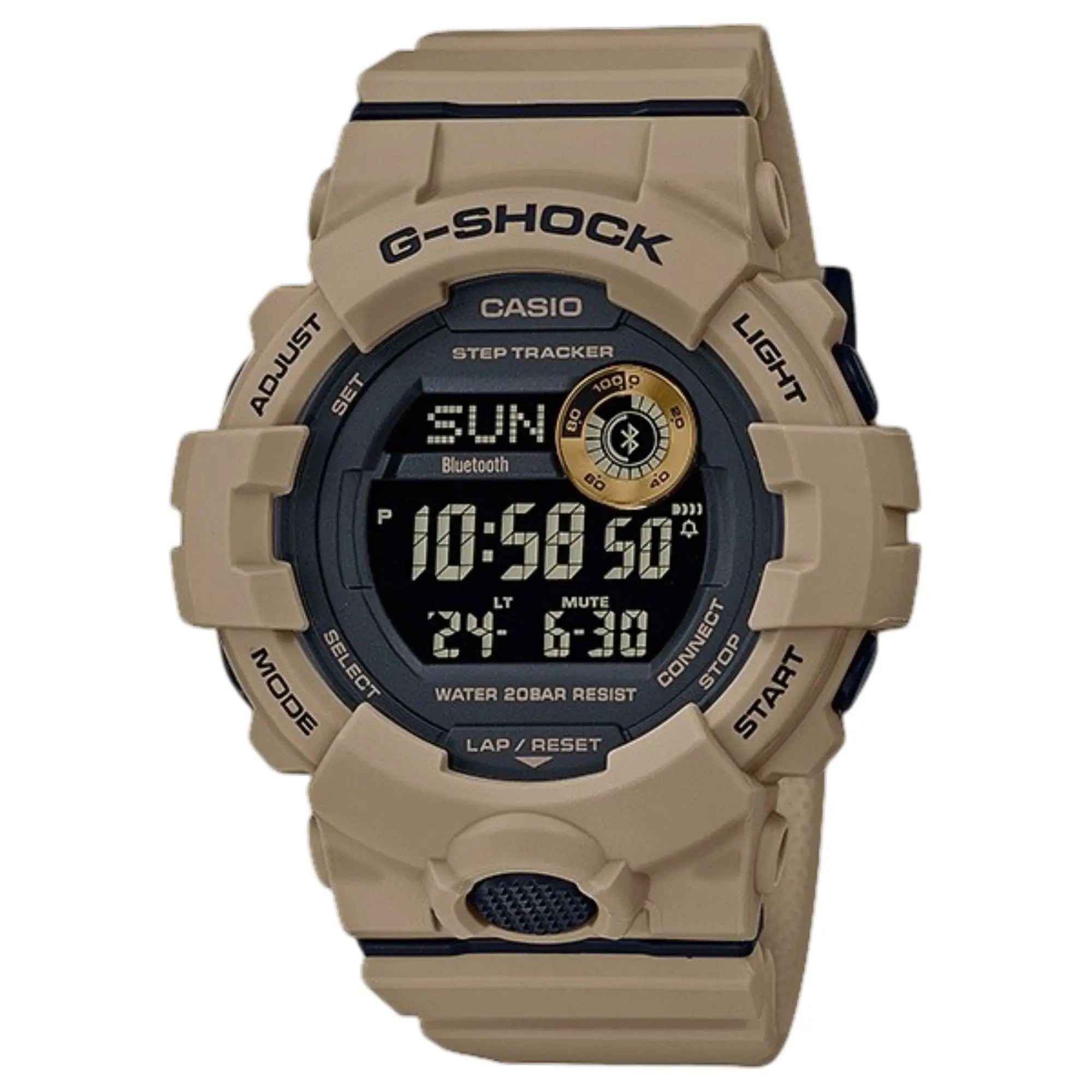 Casio G-Shock Digital Tan Watch GBD800UC-5