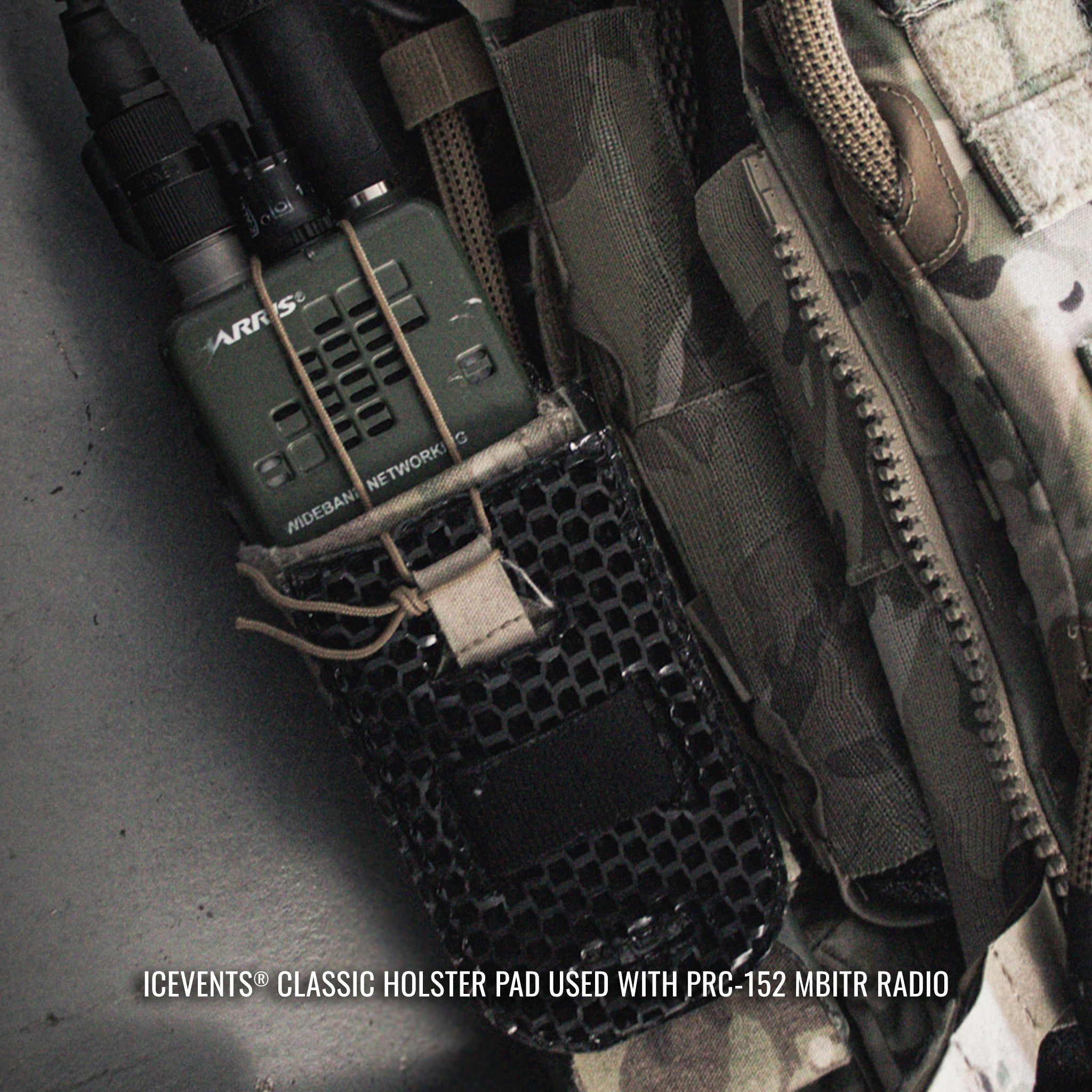 Qore Performance ICEVENTS® Holster Pad - Aero or Classic (Safariland UBL, TNC MHA, Blue Force, G-Code)